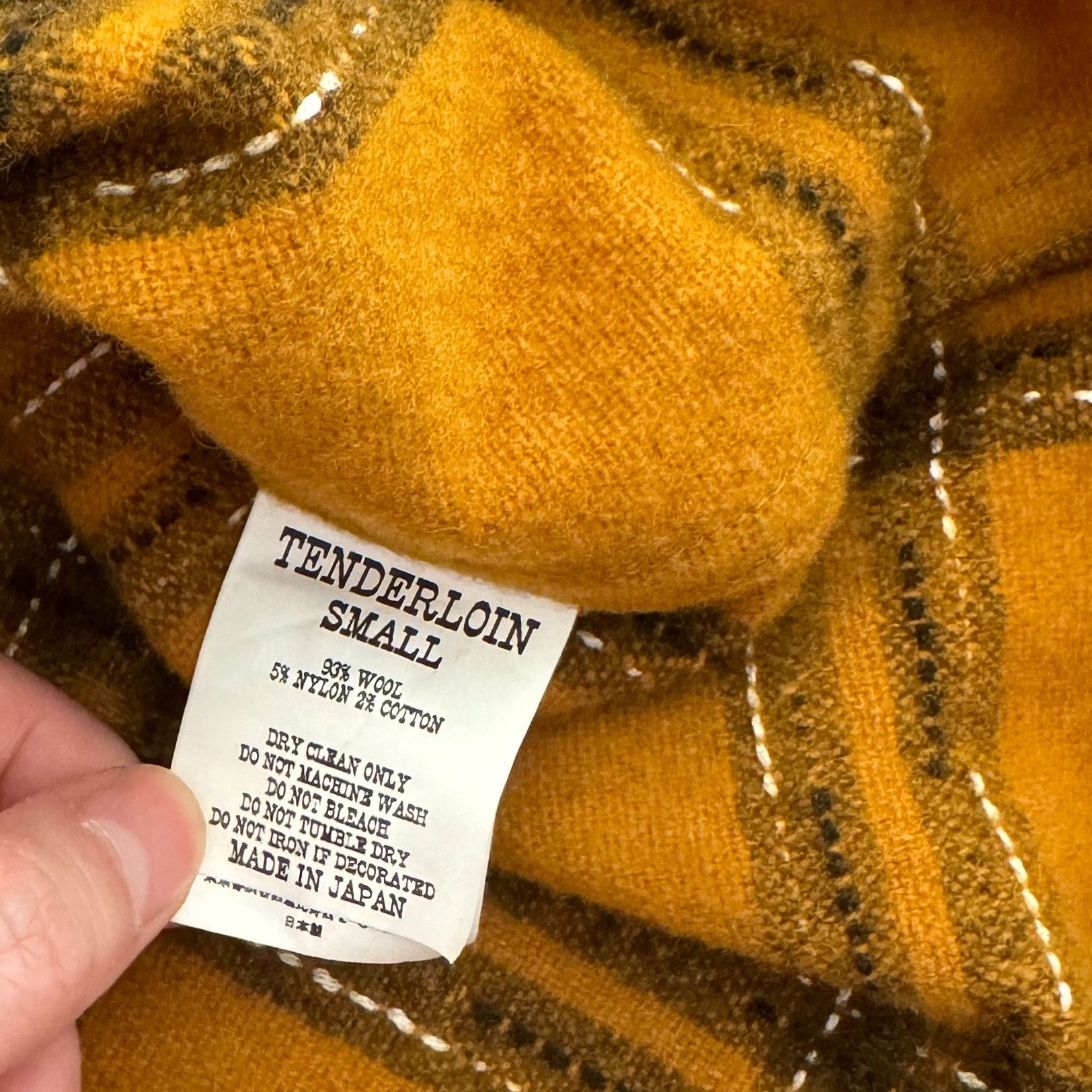 Tenderloin TENDERLOIN Wool Plaid Shirt Jacket Size US S / EU 44-46 / 1 - 7 Thumbnail