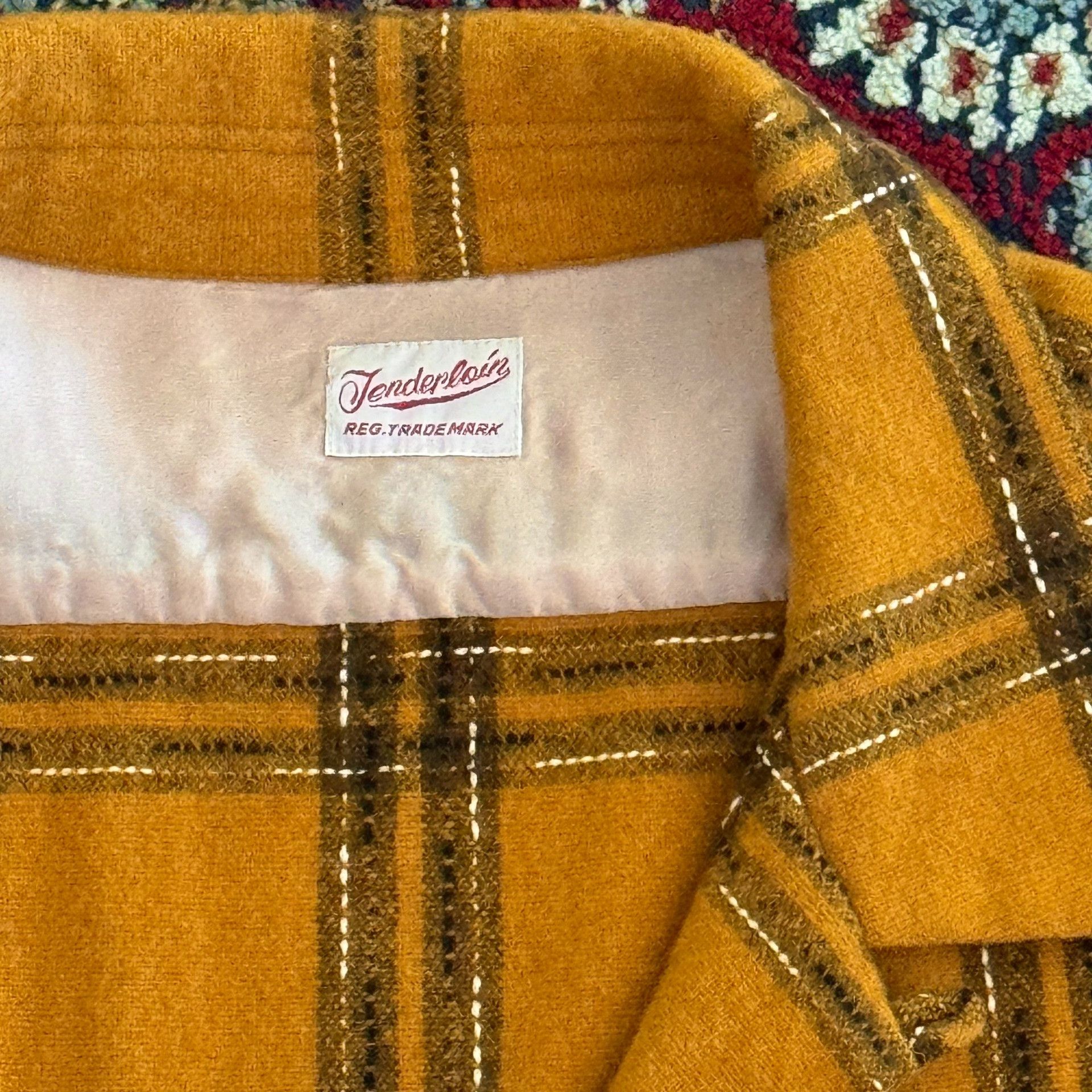 Tenderloin TENDERLOIN Wool Plaid Shirt Jacket Size US S / EU 44-46 / 1 - 6 Thumbnail