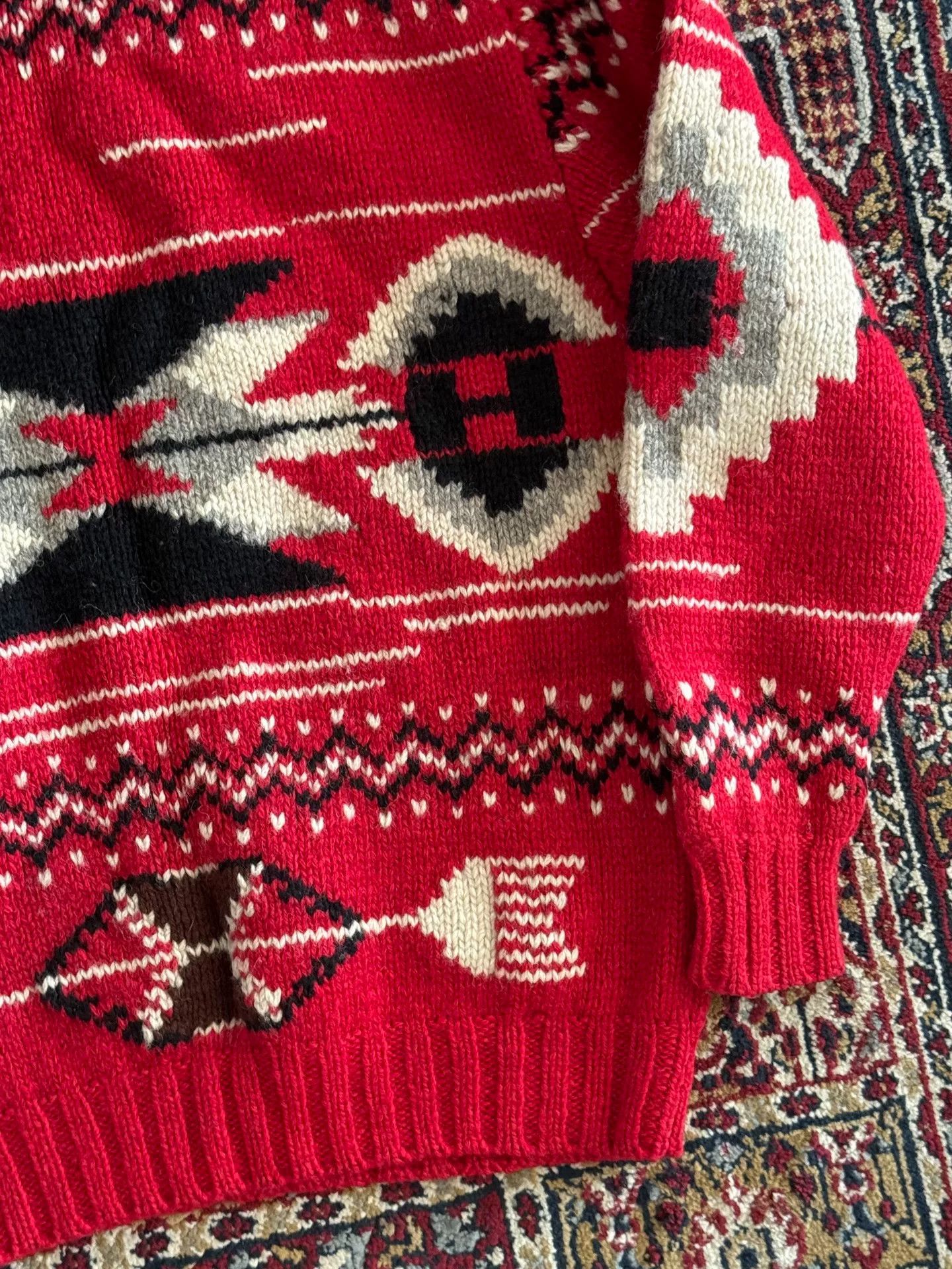 Polo Ralph Lauren Polo Ralph Lauren Wool Navajo Sweater Size US L / EU 52-54 / 3 - 2 Thumbnail