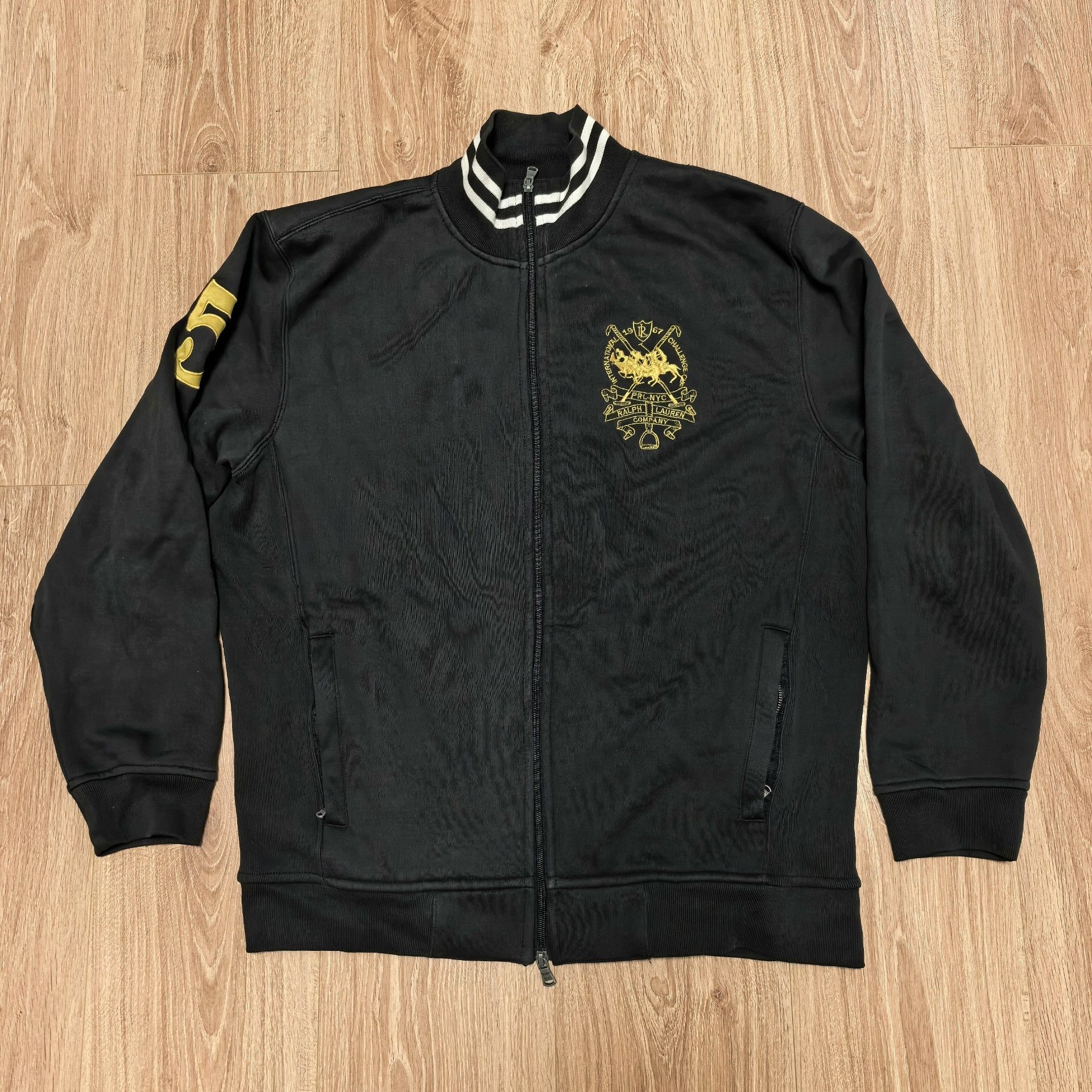 Polo Ralph Lauren 90s Ralph Lauren Polo Zip Sweatshirt Size US XL / EU 56 / 4 - 2 Thumbnail