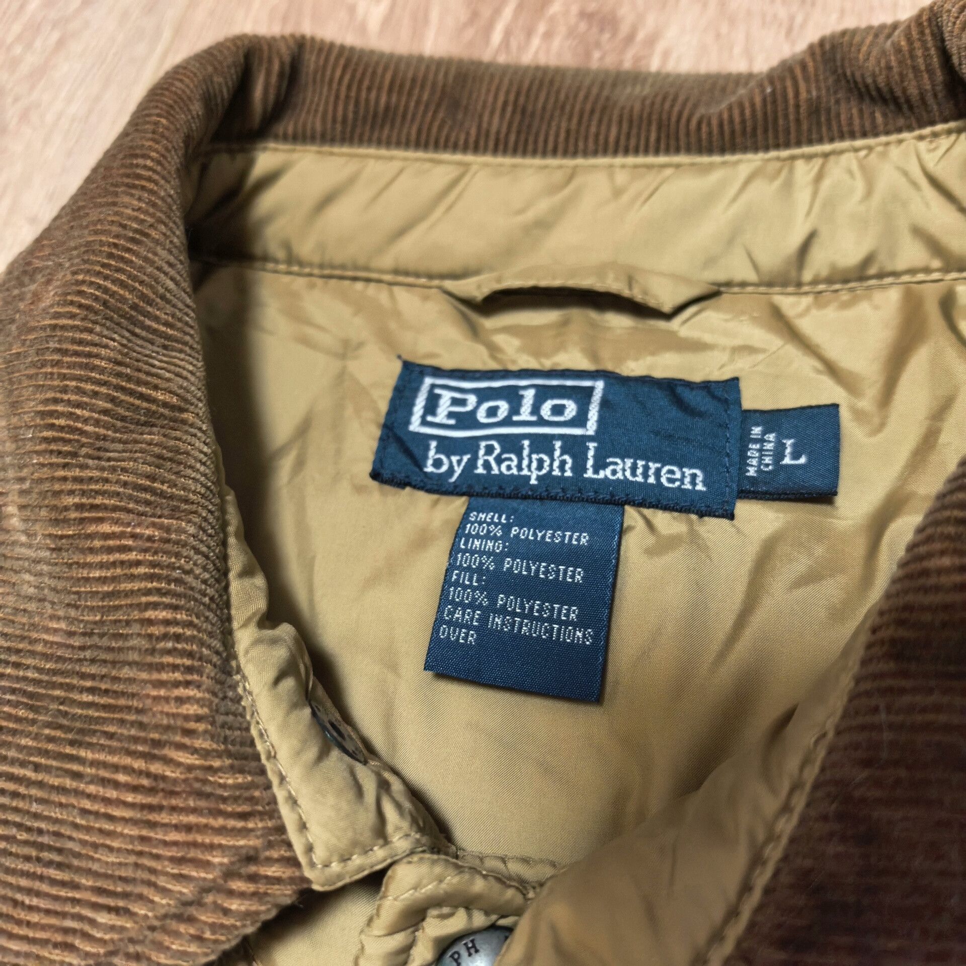 Polo Ralph Lauren Polo Ralph Lauren Corduroy Quilted Jacket Size US L / EU 52-54 / 3 - 6 Thumbnail