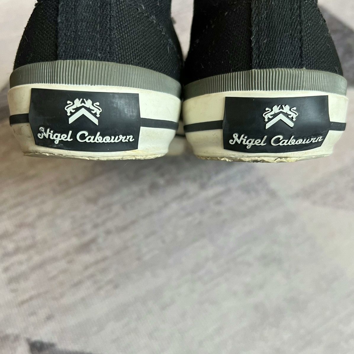 Nigel Cabourn Nigel Cabourn Retro Black Canvas Shoes Size US 11 / EU 44 - 5 Thumbnail