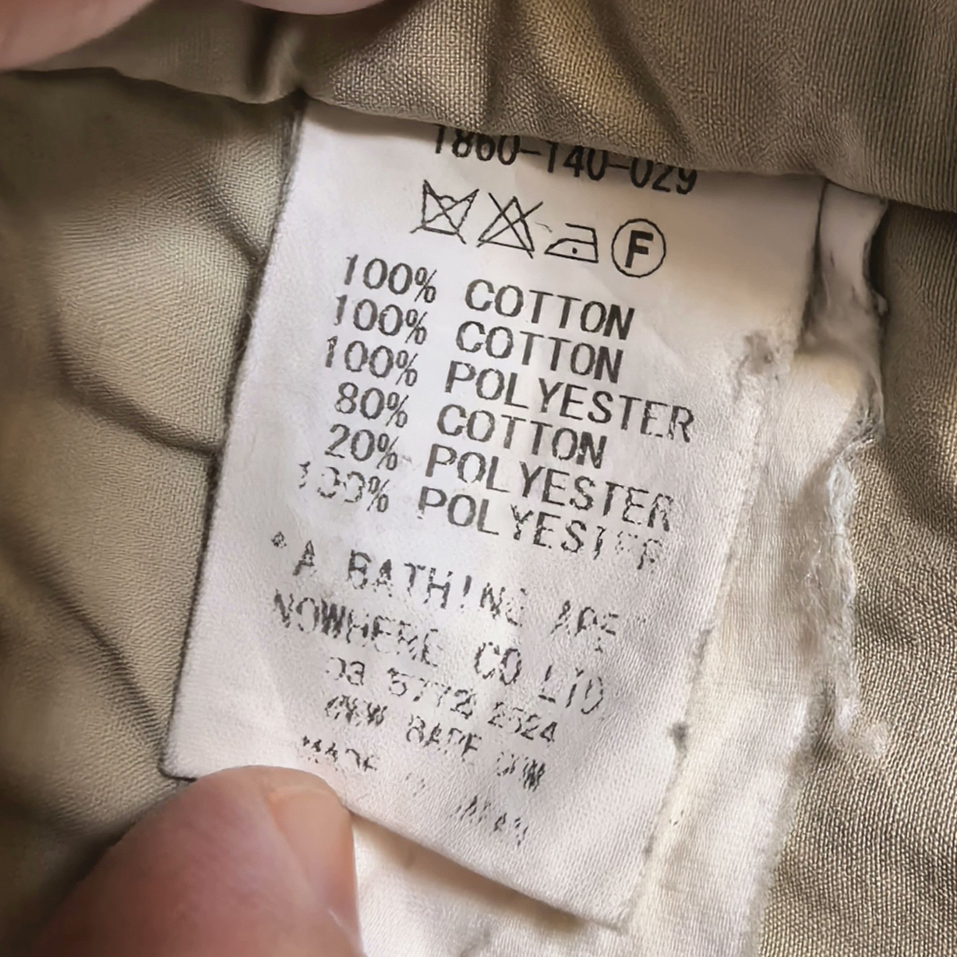 Bape BAPE Multi-Pocket Washed Vintage Cotton Jacket Size US M / EU 48-50 / 2 - 9 Thumbnail