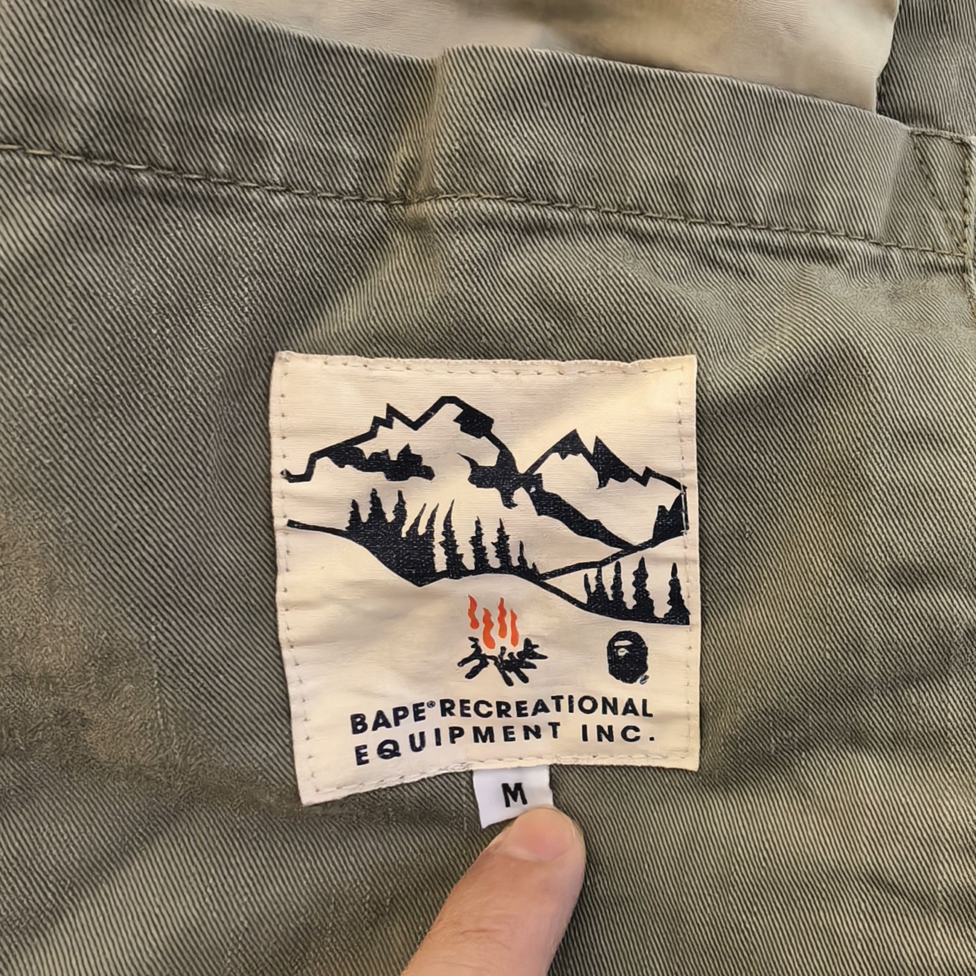 Bape BAPE Multi-Pocket Washed Vintage Cotton Jacket Size US M / EU 48-50 / 2 - 8 Thumbnail