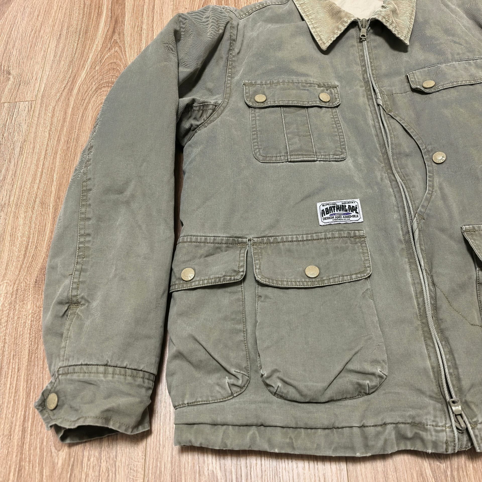 Bape BAPE Multi-Pocket Washed Vintage Cotton Jacket Size US M / EU 48-50 / 2 - 3 Thumbnail