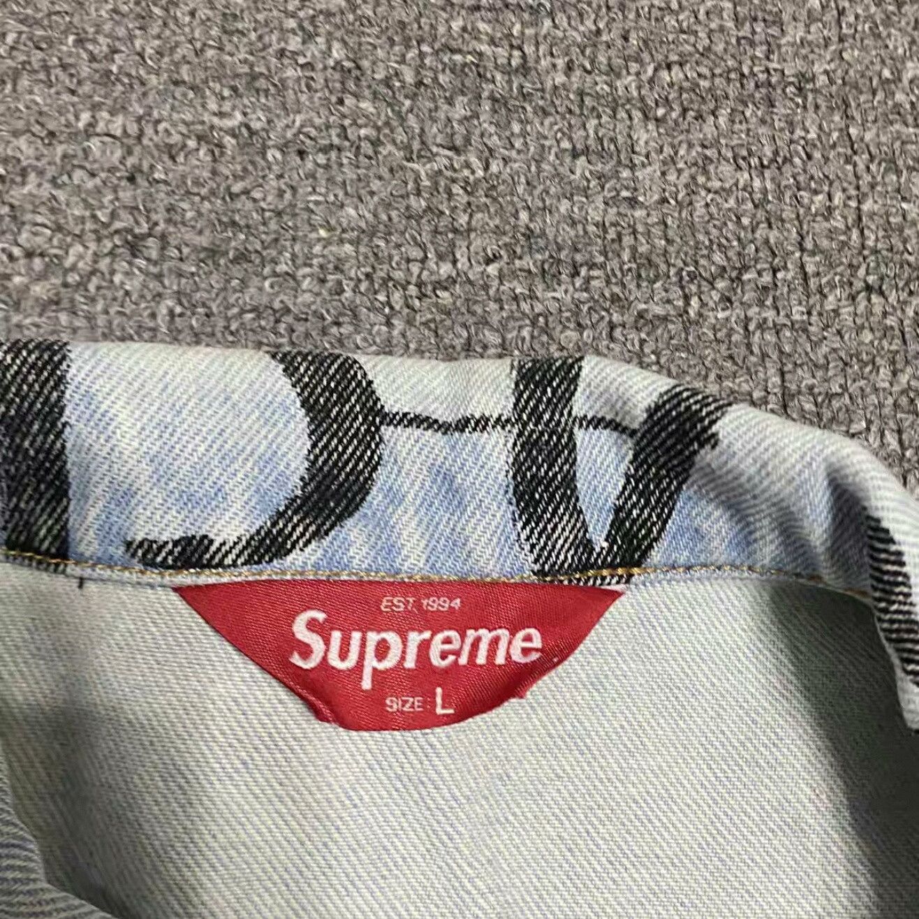 Supreme Supreme FW20 Denim Trucker Jacket Size US L / EU 52-54 / 3 - 5 Thumbnail