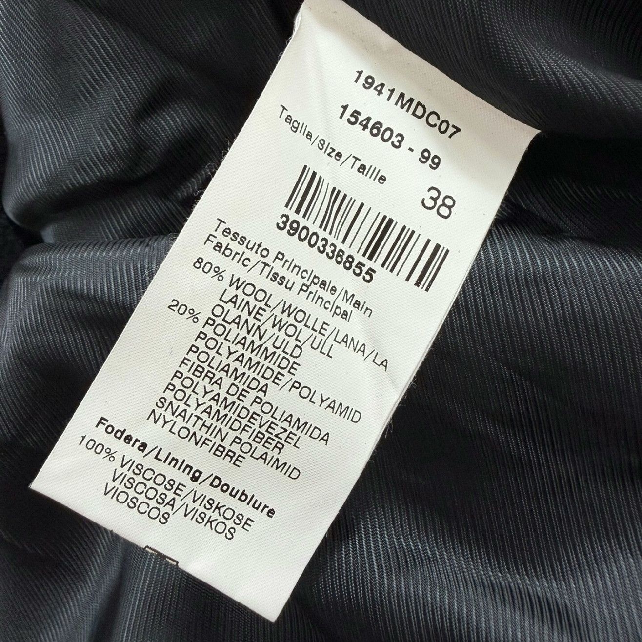 MSGM MSGM Women's Colorblock Wool Coat Size S / US 4 / IT 40 - 7 Thumbnail