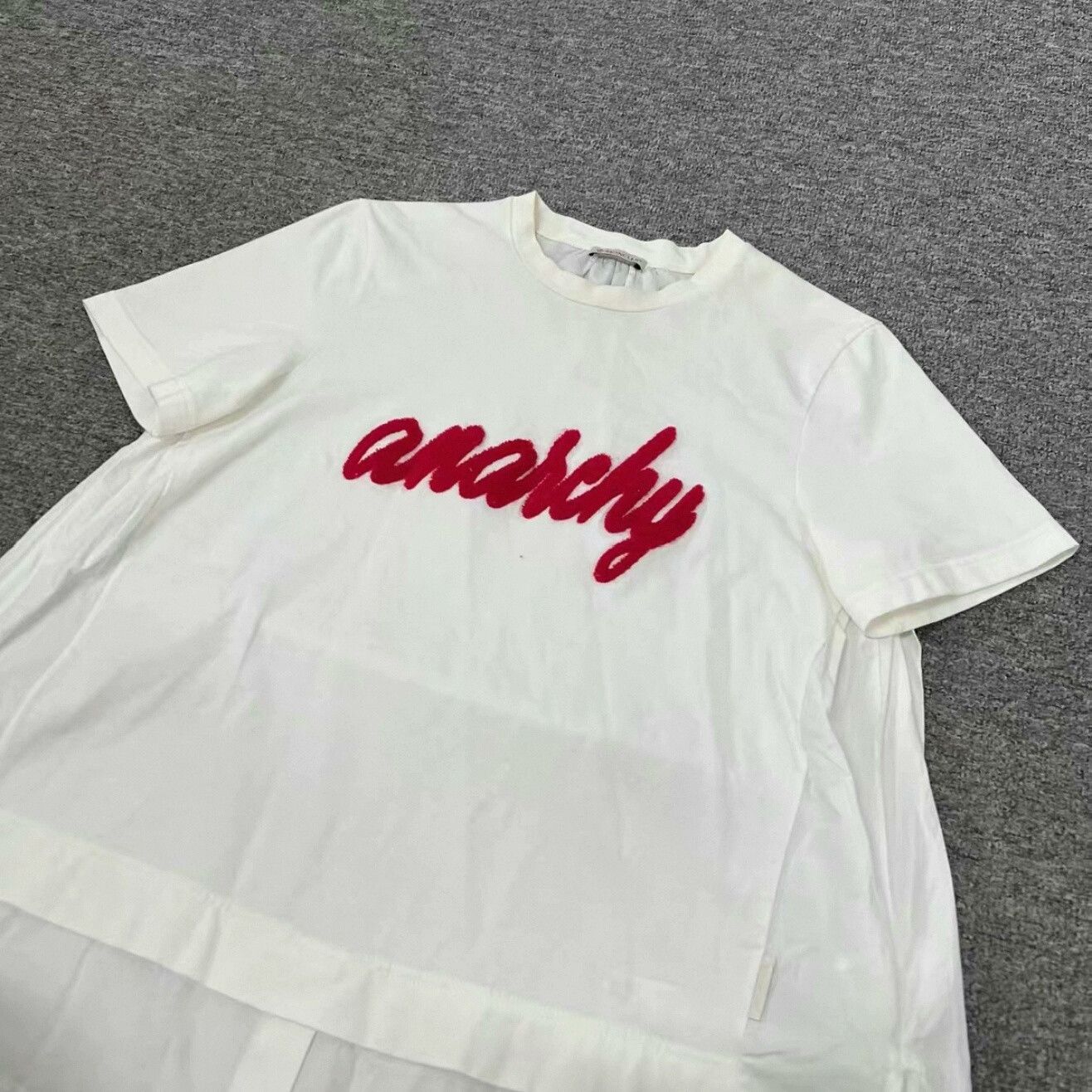 Moncler Moncler Women's Runway Felt Panel T-Shirt Size S / US 4 / IT 40 - 3 Thumbnail