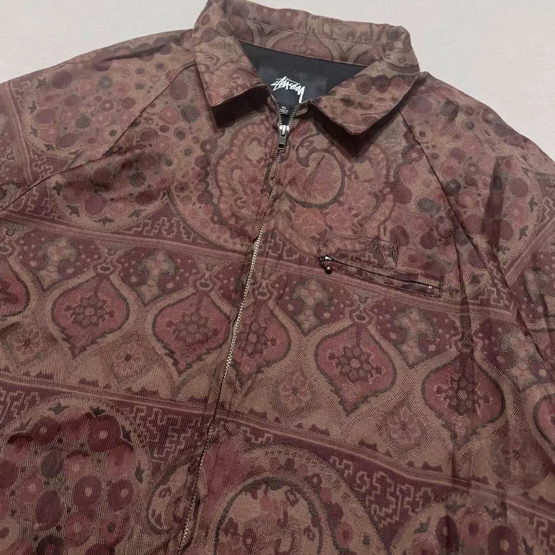 Stussy Stussy Paisley Ethnic Style Jacket Size US XL / EU 56 / 4 - 3 Thumbnail