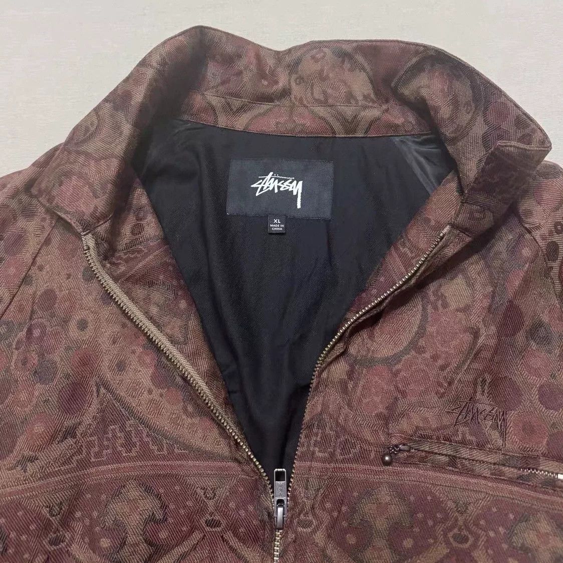 Stussy Stussy Paisley Ethnic Style Jacket Size US XL / EU 56 / 4 - 4 Thumbnail