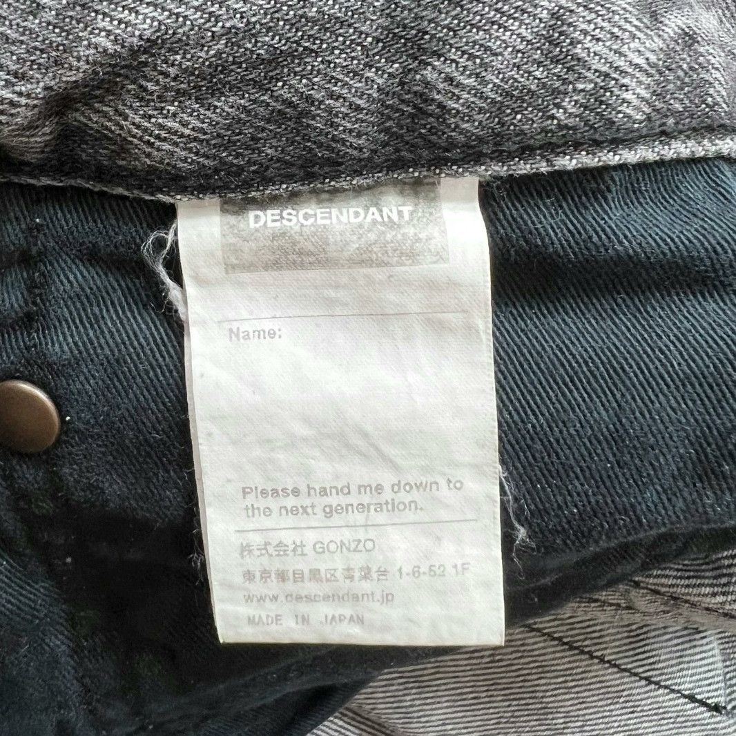 Descendant DESCENDANT 1995 BAGGY JEANS DCDT 21SS Size US 35 - 6 Thumbnail