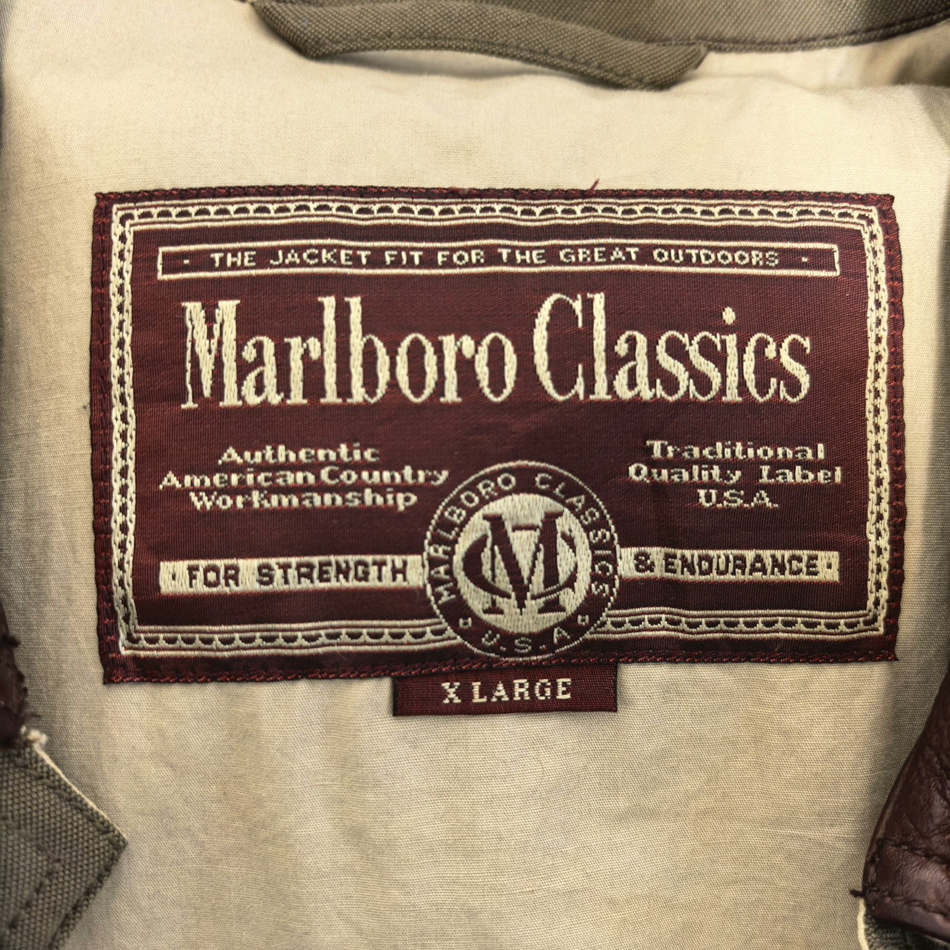 Marlboro Classics Marlboro Classics Leather Collar Jacket Size US XL / EU 56 / 4 - 6 Thumbnail
