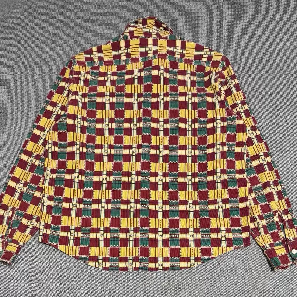 RRL Ralph Lauren RRL Double RL Corduroy Check Shirt Size US XXL / EU 58 / 5 - 2 Thumbnail
