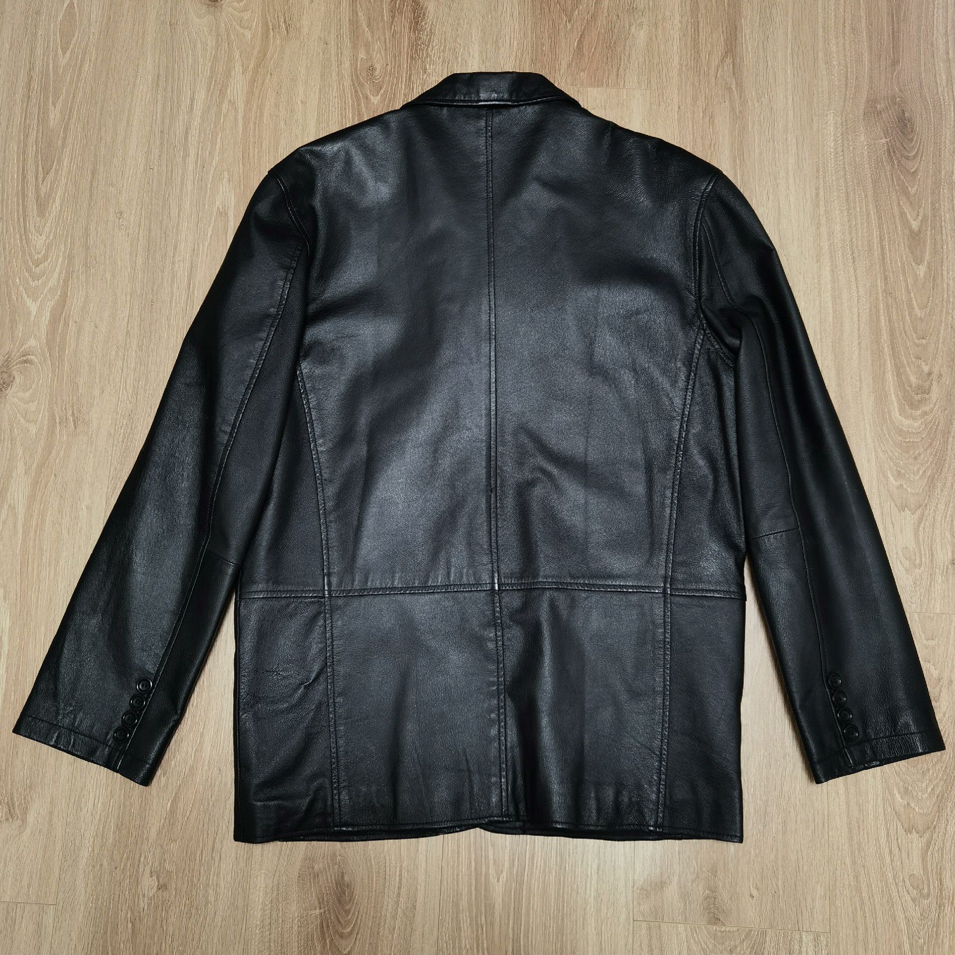 Ralph Lauren Vintage Ralph Lauren Leather Blazer Size US L / EU 52-54 / 3 - 2 Thumbnail