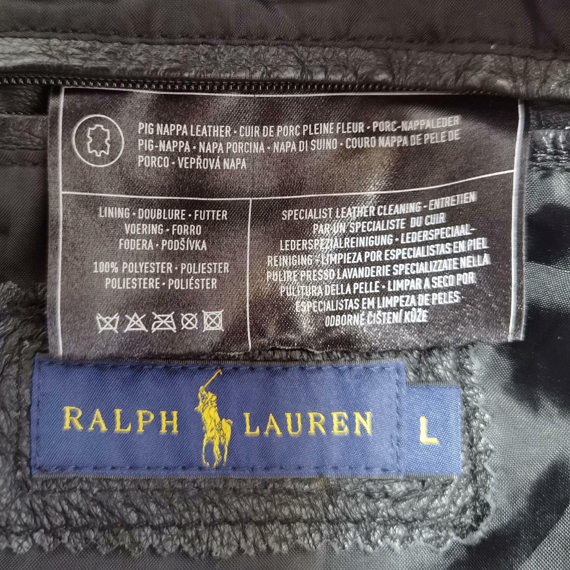 Ralph Lauren Vintage Ralph Lauren Leather Blazer Size US L / EU 52-54 / 3 - 7 Thumbnail