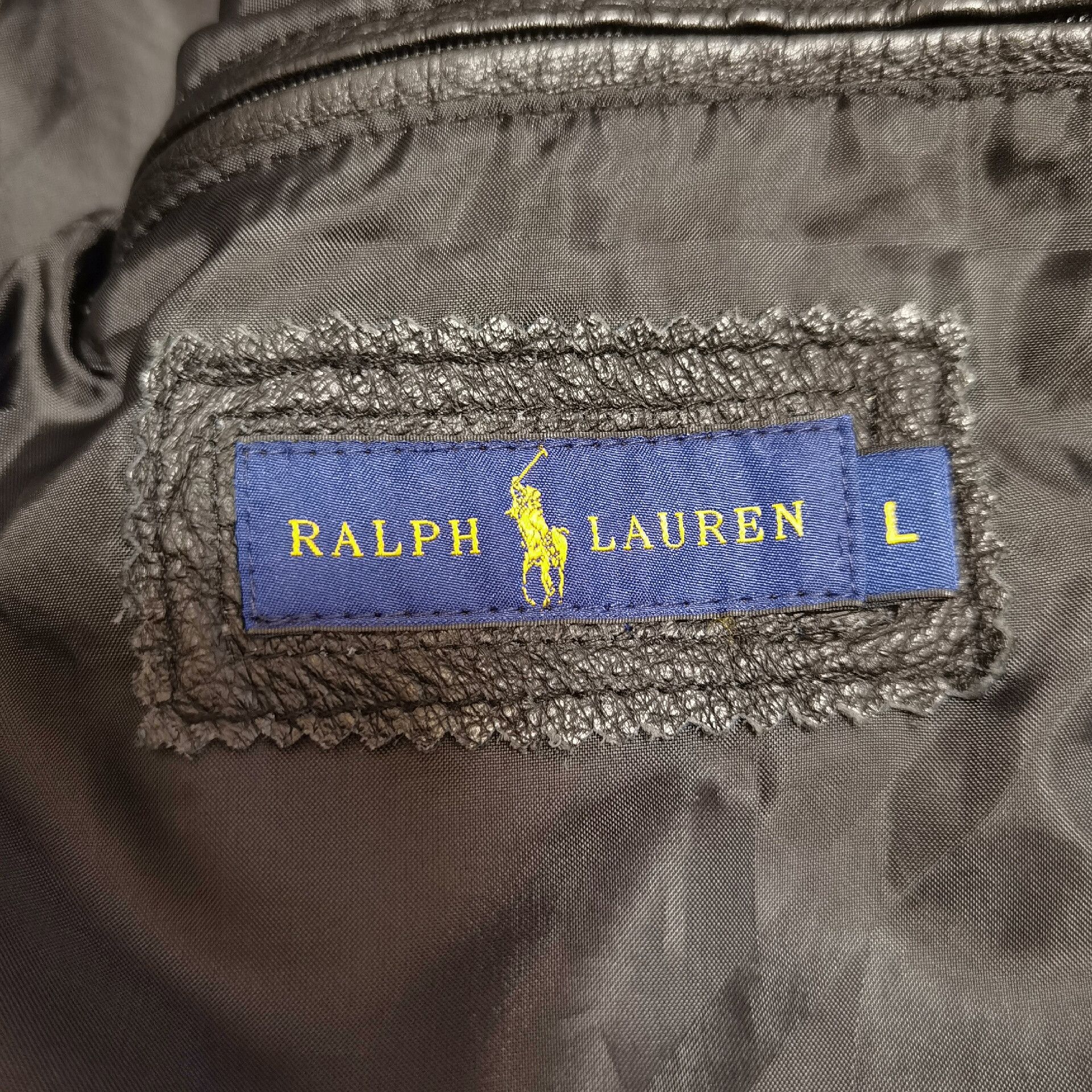 Ralph Lauren Vintage Ralph Lauren Leather Blazer Size US L / EU 52-54 / 3 - 6 Thumbnail