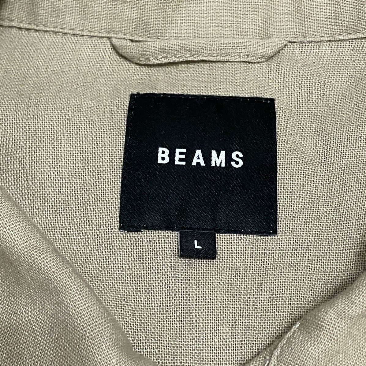 Beams Japan BEAMS Cotton-Linen Four-Pocket Jacket Size US L / EU 52-54 / 3 - 4 Thumbnail
