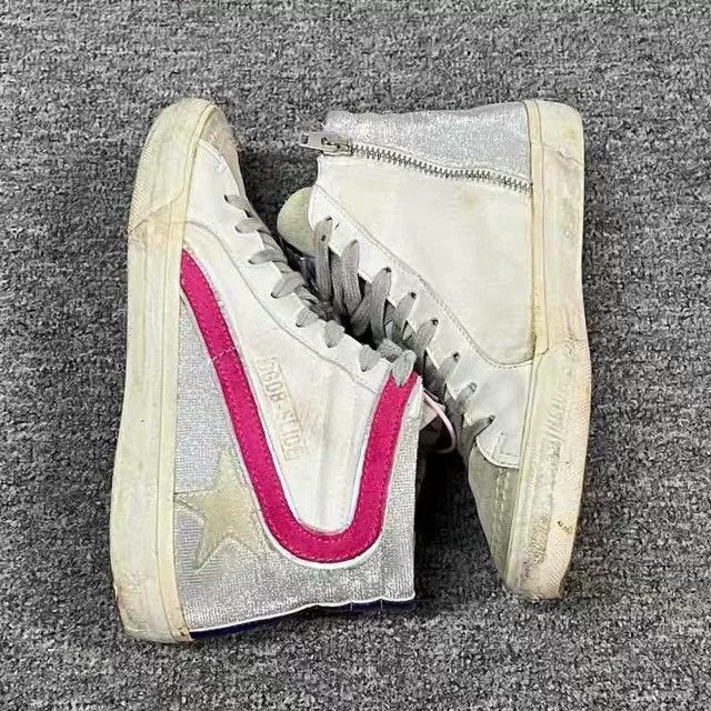 Golden Goose Golden Goose Slide Distressed Sneakers Size US 6 / IT 36 - 5 Thumbnail