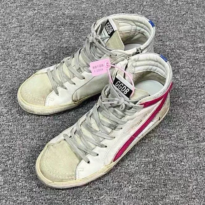 Golden Goose Golden Goose Slide Distressed Sneakers Size US 6 / IT 36 - 2 Thumbnail