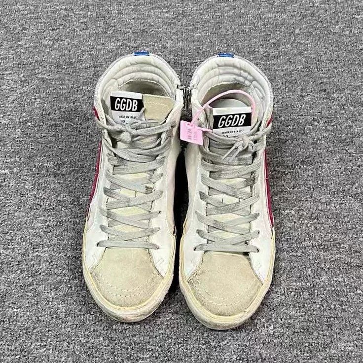 Golden Goose Golden Goose Slide Distressed Sneakers Size US 6 / IT 36 - 3 Thumbnail