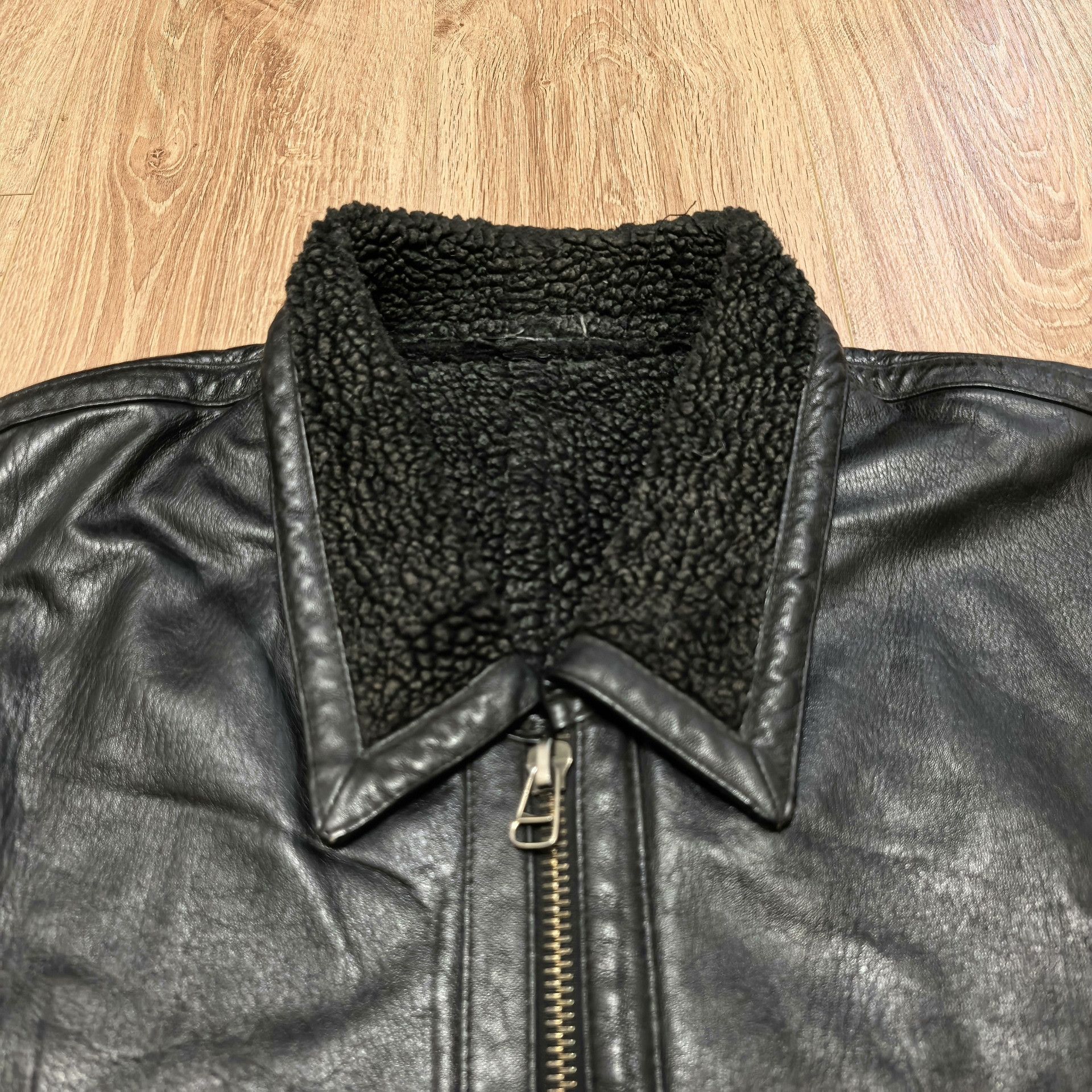 Cockpit USA US WINGS B3 Leather Fur Coat Size US XS / EU 42 / 0 - 3 Thumbnail