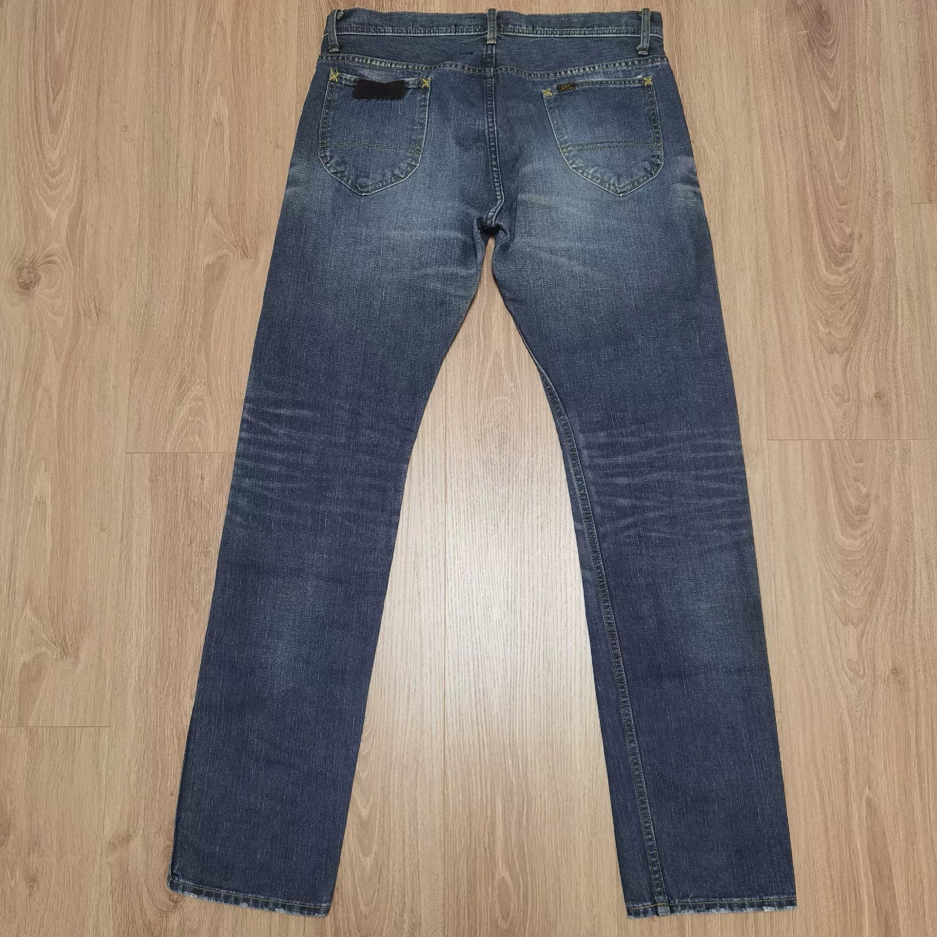 Lee Lee Riders Japanese Graffiti Strap Jeans Size US 36 / EU 52 - 2 Thumbnail