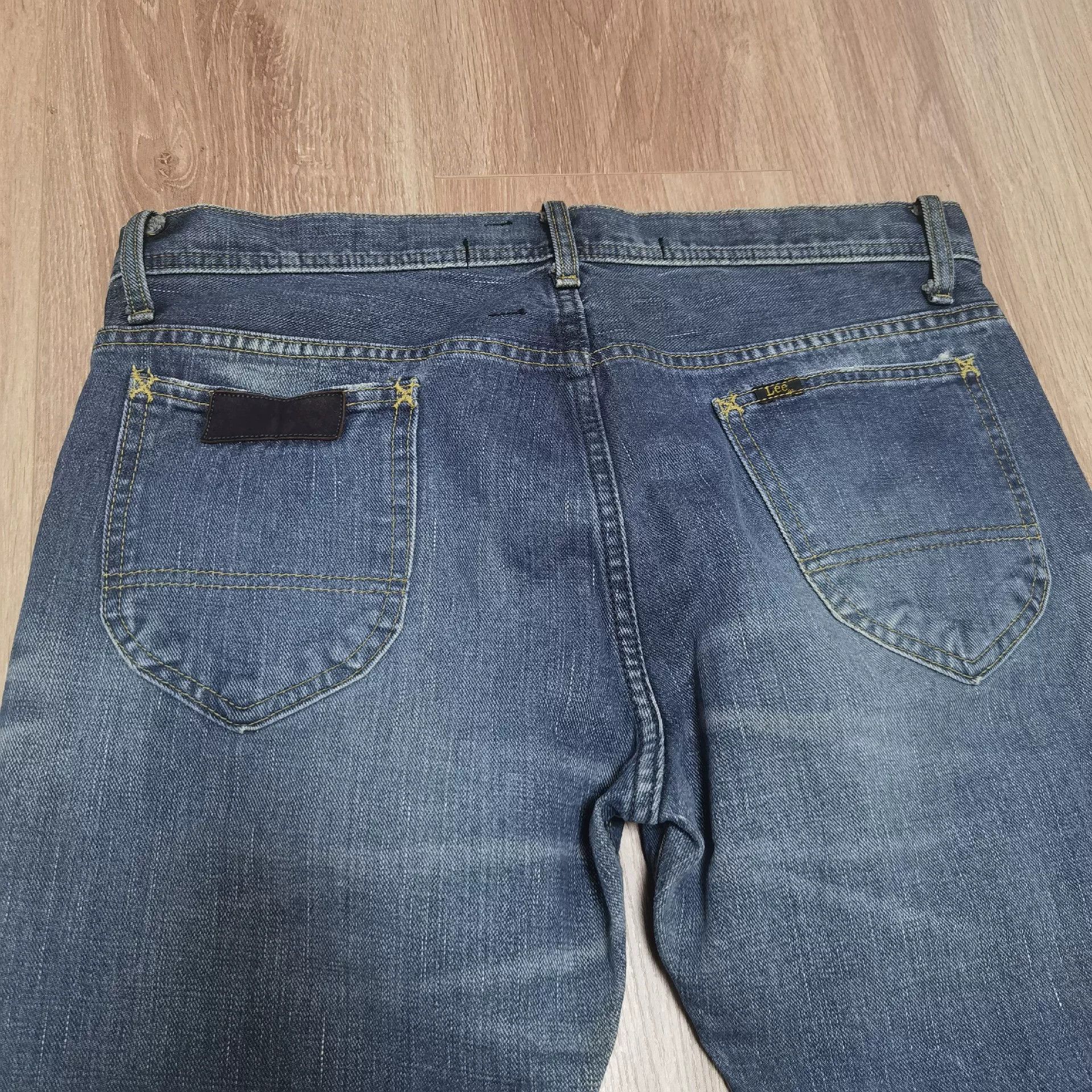 Lee Lee Riders Japanese Graffiti Strap Jeans Size US 36 / EU 52 - 5 Thumbnail