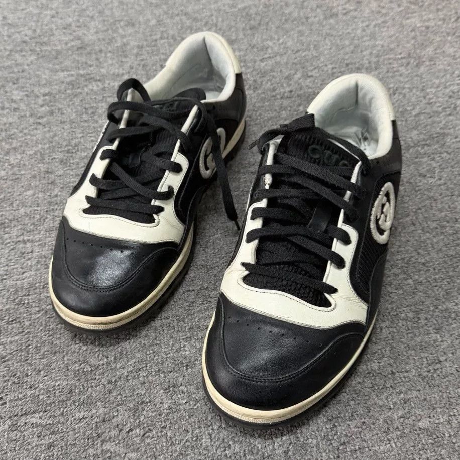 Gucci Gucci MAC80 Distressed Panda Sneakers Size US 10 / EU 43 - 2 Thumbnail