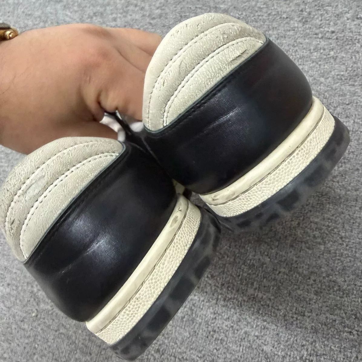 Gucci Gucci MAC80 Distressed Panda Sneakers Size US 10 / EU 43 - 3 Thumbnail