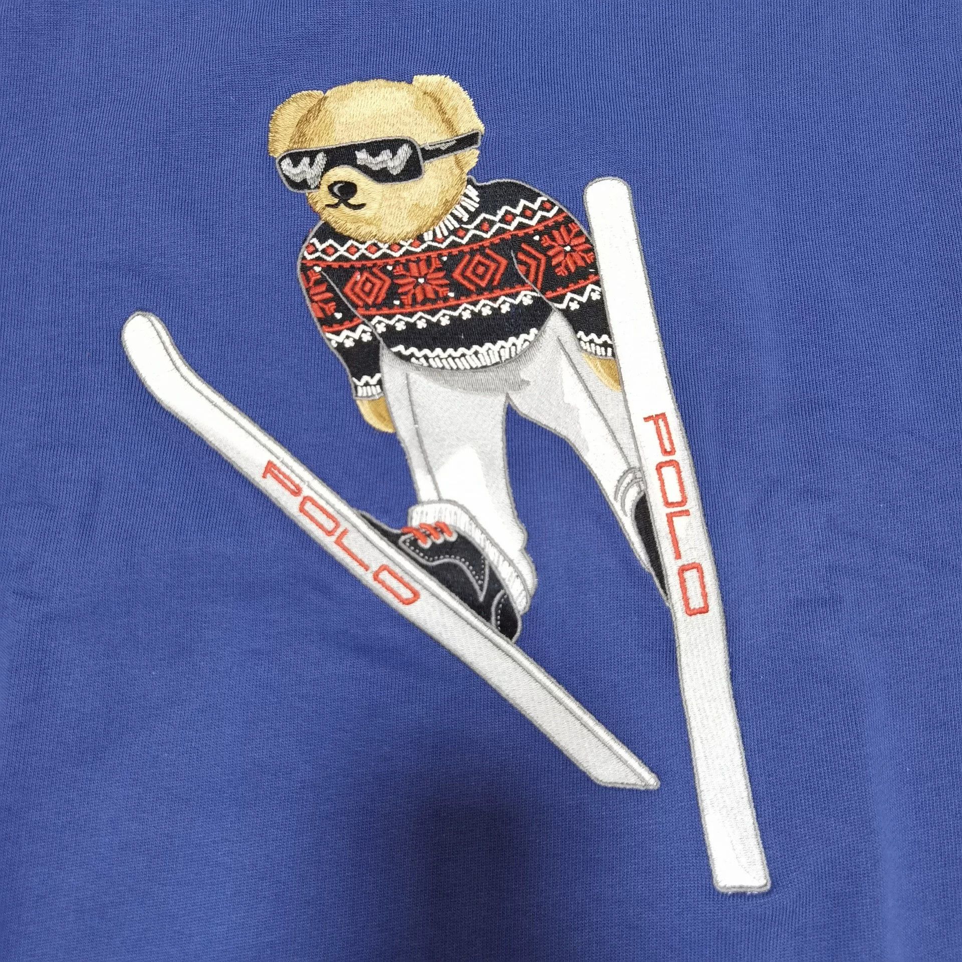 Polo Ralph Lauren Polo Ralph Lauren Ski Bear Sweatshirt Size US XL / EU 56 / 4 - 3 Thumbnail