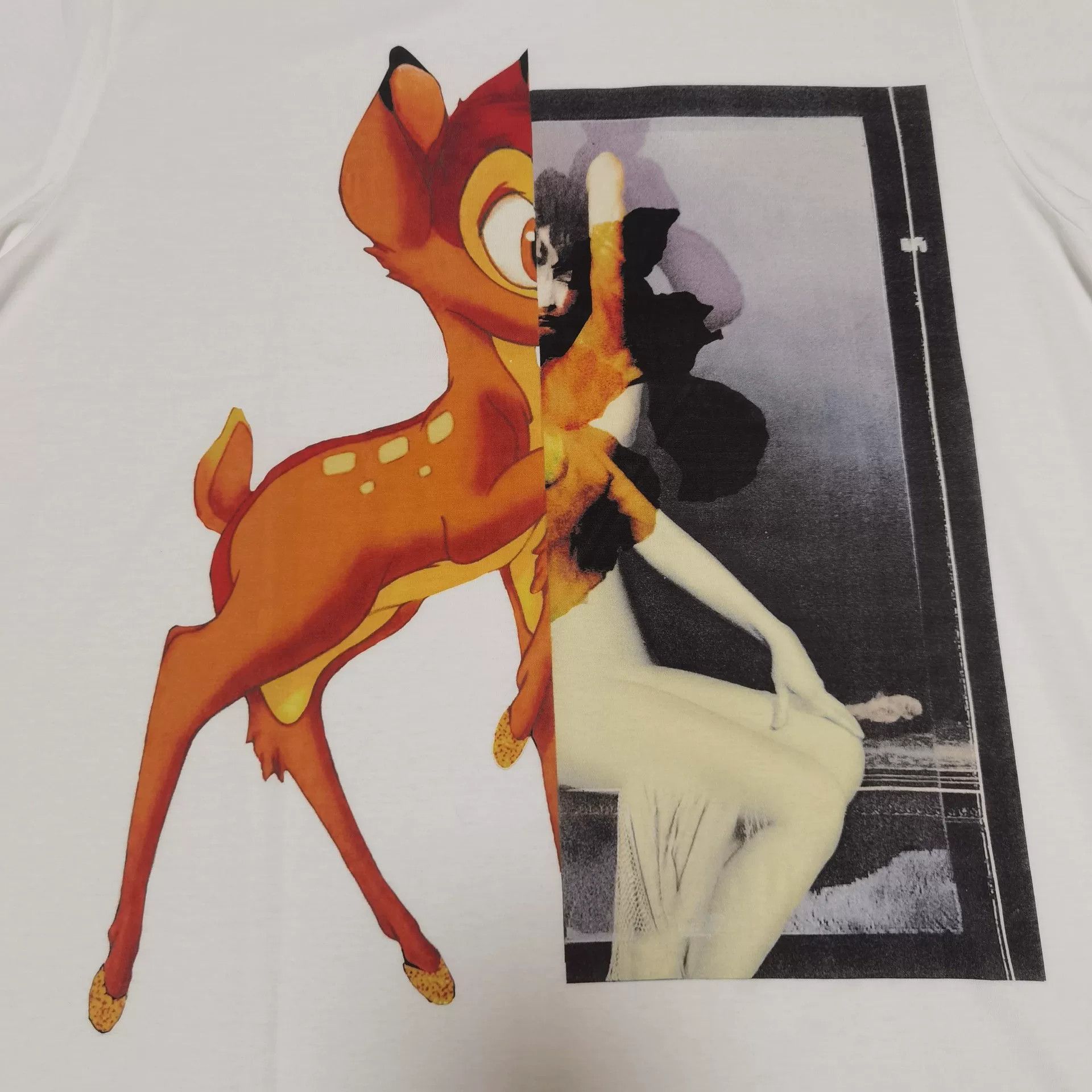 Givenchy GIVENCHY Bambi Short-Sleeve T-Shirt Size US L / EU 52-54 / 3 - 3 Thumbnail