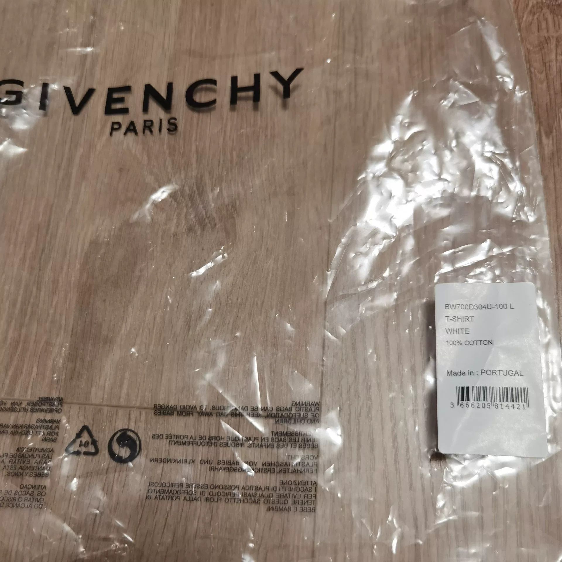 Givenchy GIVENCHY Bambi Short-Sleeve T-Shirt Size US L / EU 52-54 / 3 - 7 Thumbnail