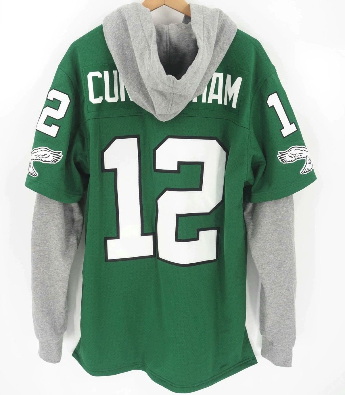 Just Don Just Don x Mitchell&Ness Eagles Hoodie Size US L / EU 52-54 / 3 - 2 Thumbnail