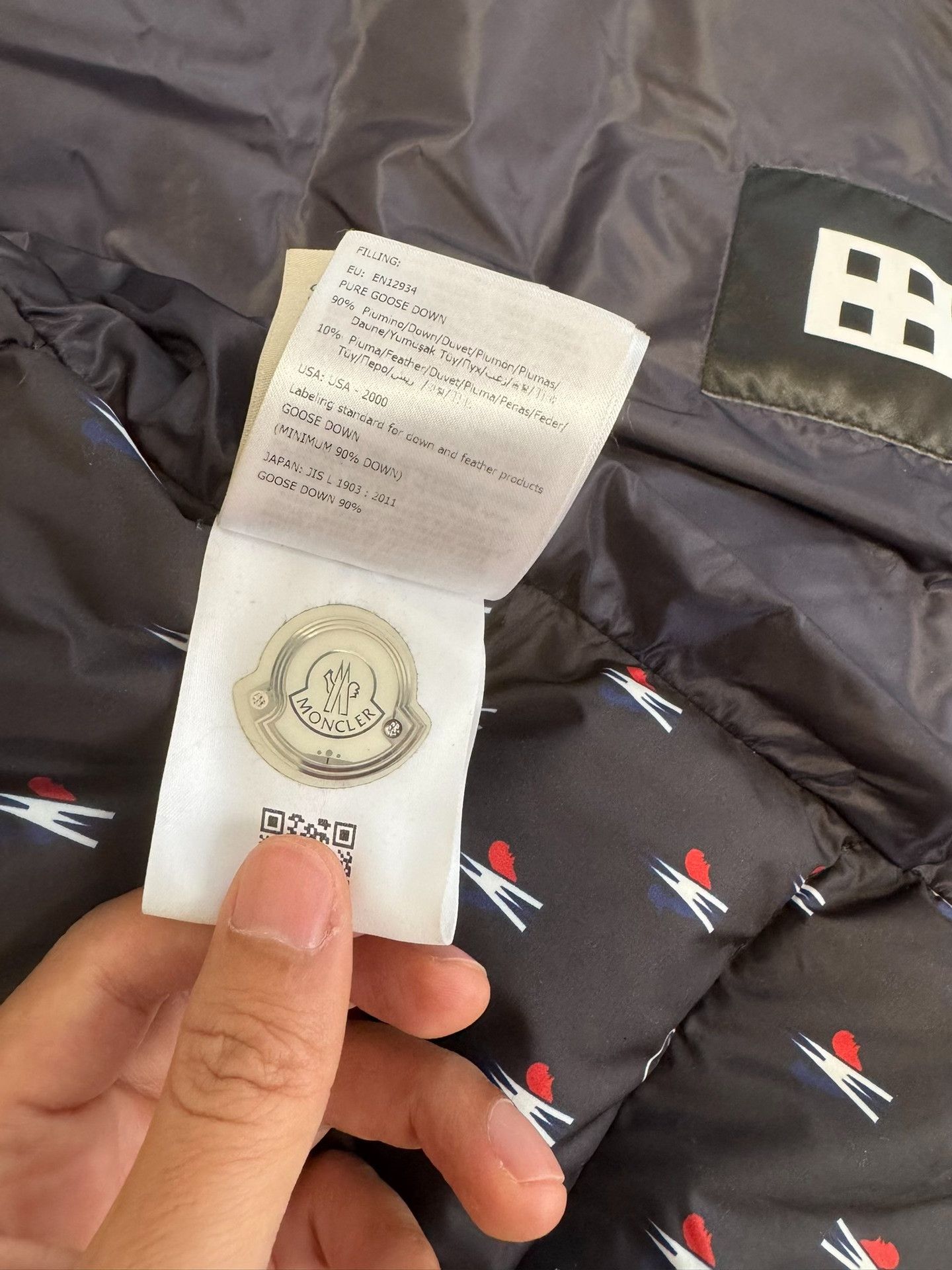 Moncler Moncler Men's Hiroshi Fujiwara Down Jacket Size US L / EU 52-54 / 3 - 8 Thumbnail