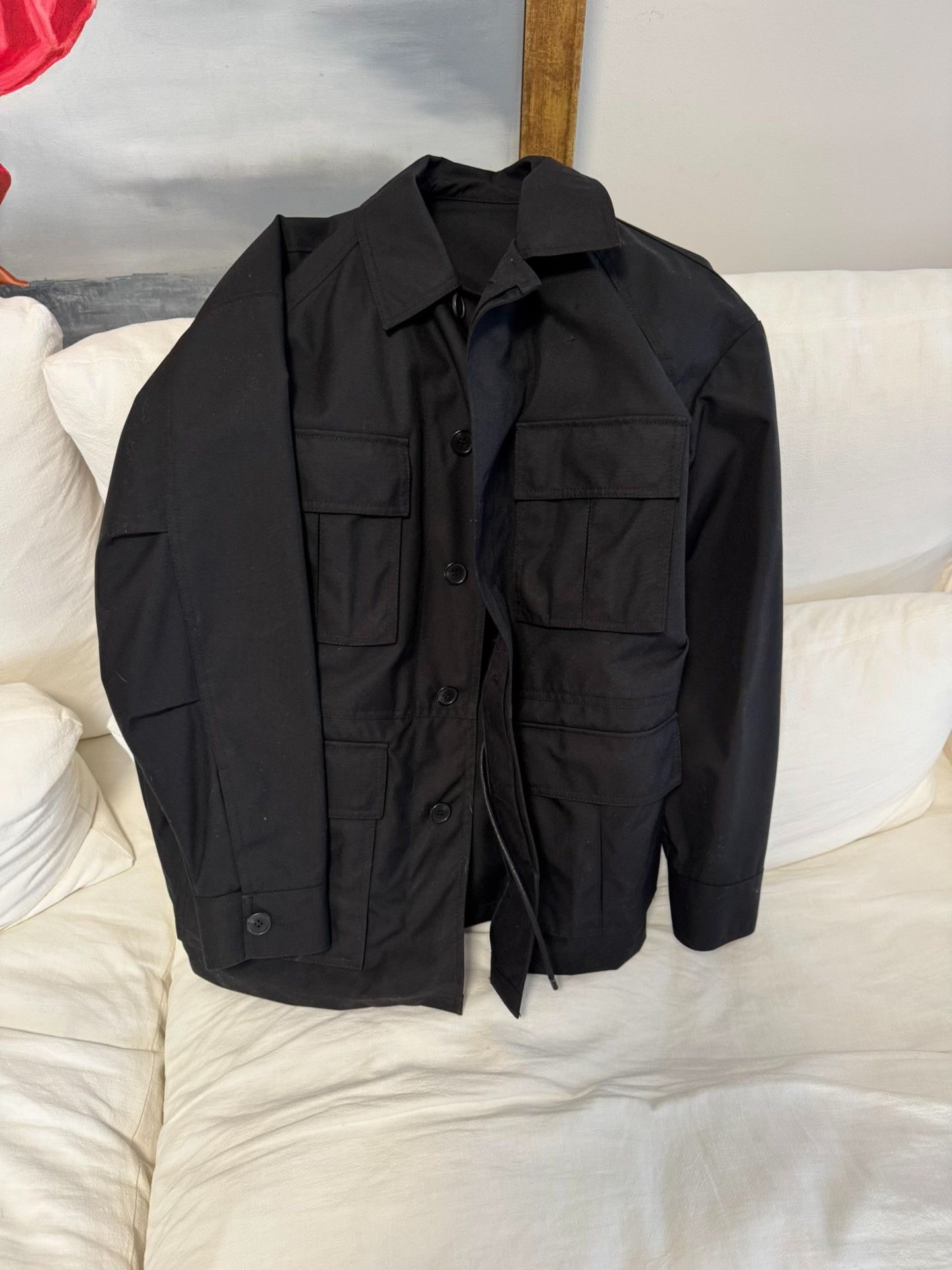 Juun.J JUUN.J Black Cargo Jacket Size US S / EU 44-46 / 1 - 3 Thumbnail