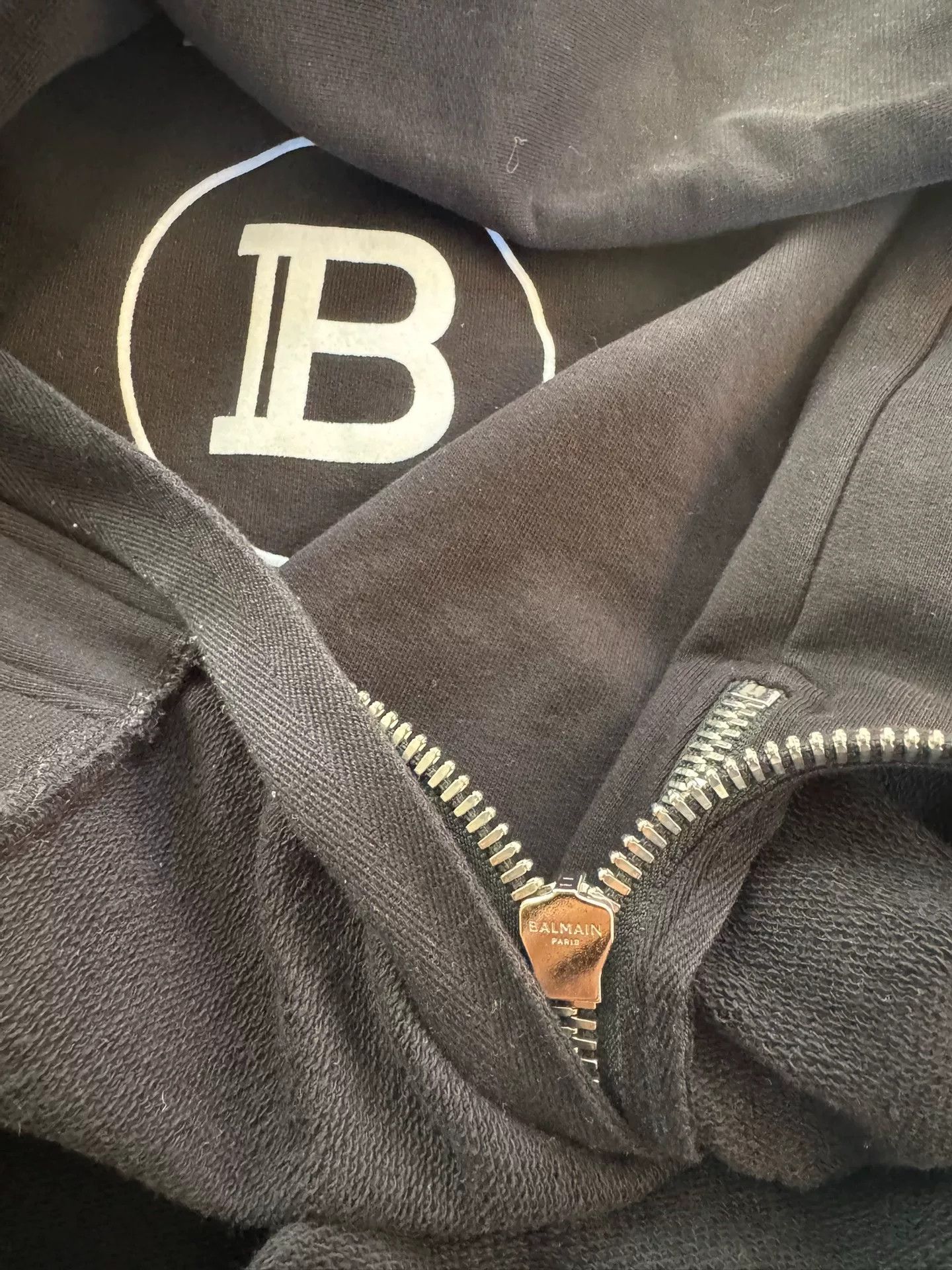 Balmain BALMAIN Black Hoodie Size US L / EU 52-54 / 3 - 5 Thumbnail