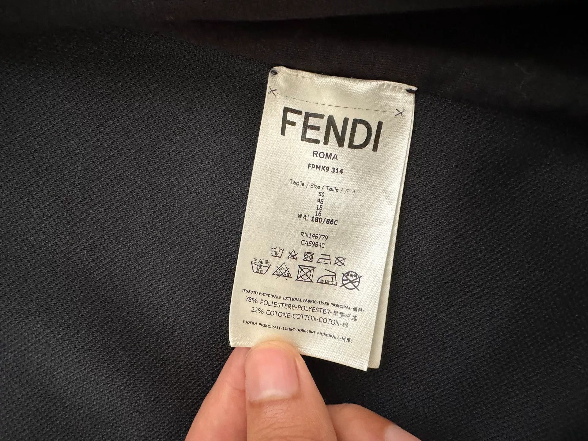 Fendi Fendi Karl Lagerfeld Classic Jacket Size US L / EU 52-54 / 3 - 5 Thumbnail