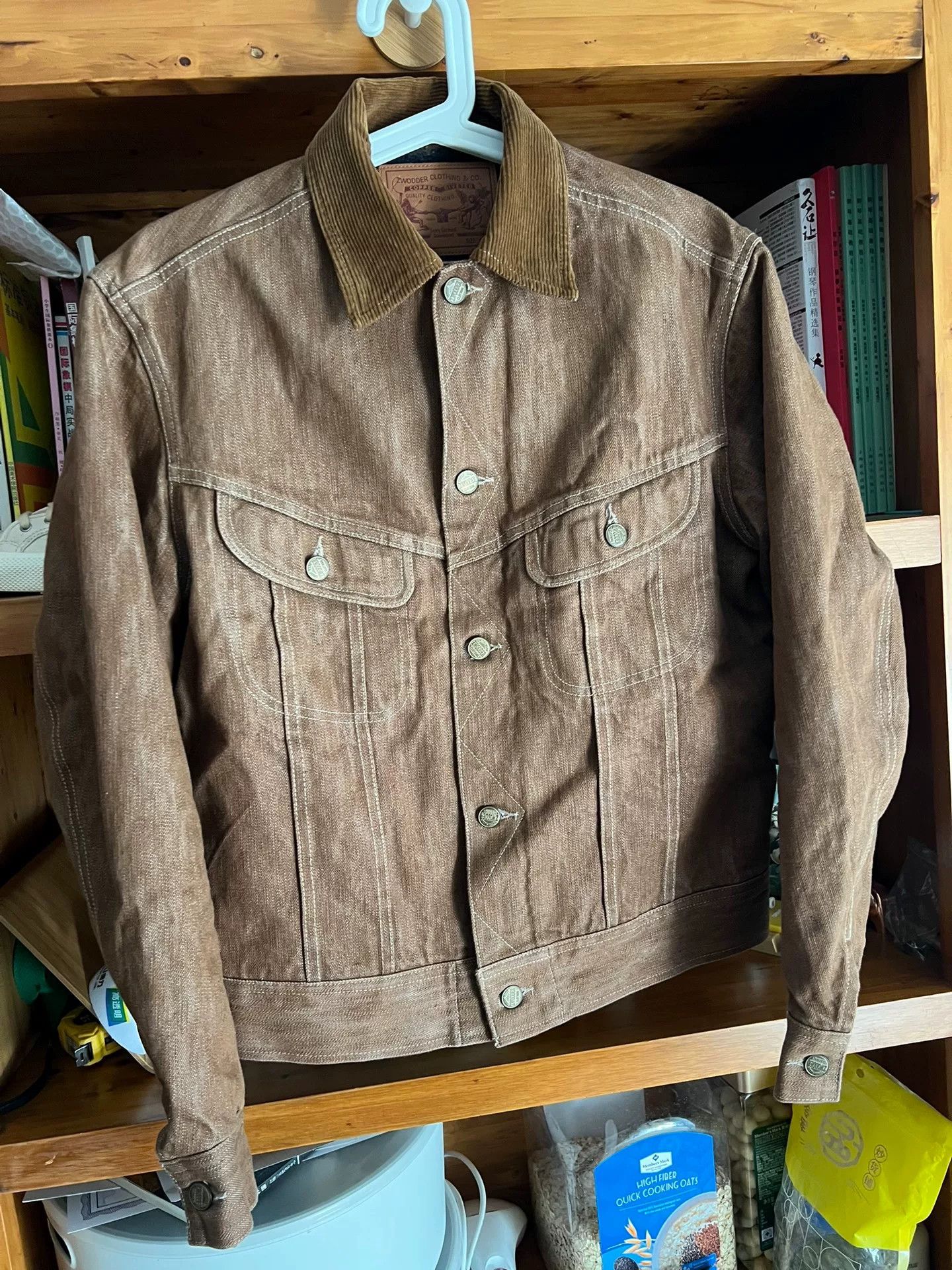 zerrows Zwodder 16OZ Denim Storm Rider Jacket Size US S / EU 44-46 / 1 - 2 Thumbnail