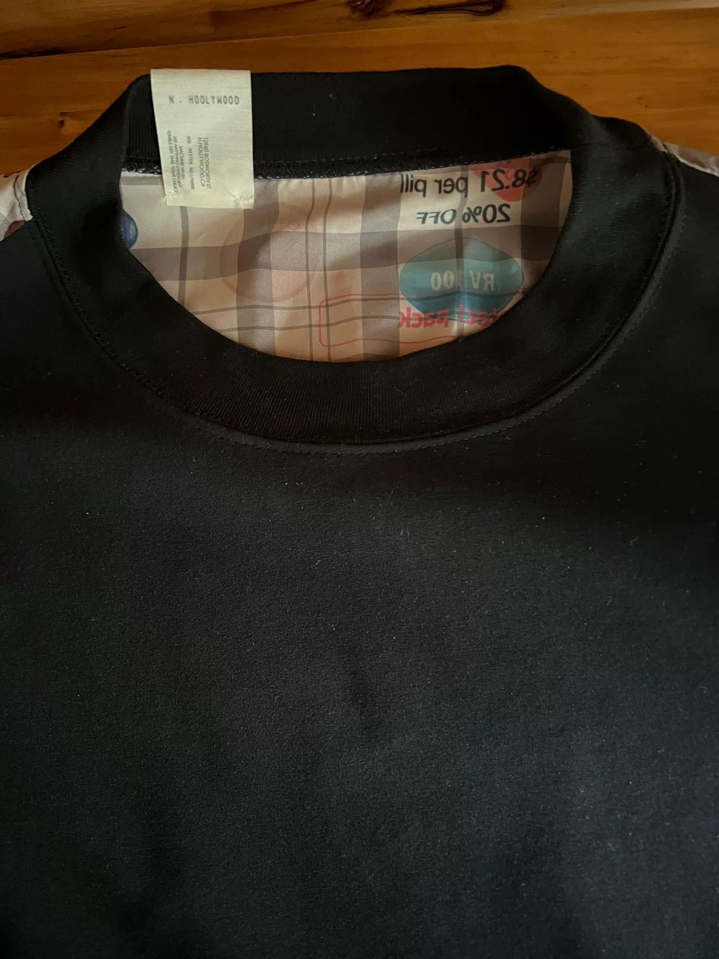 N.Hoolywood N.HOOLYWOOD Patchwork High-End Hoodie Size US XXS / EU 40 - 9 Thumbnail