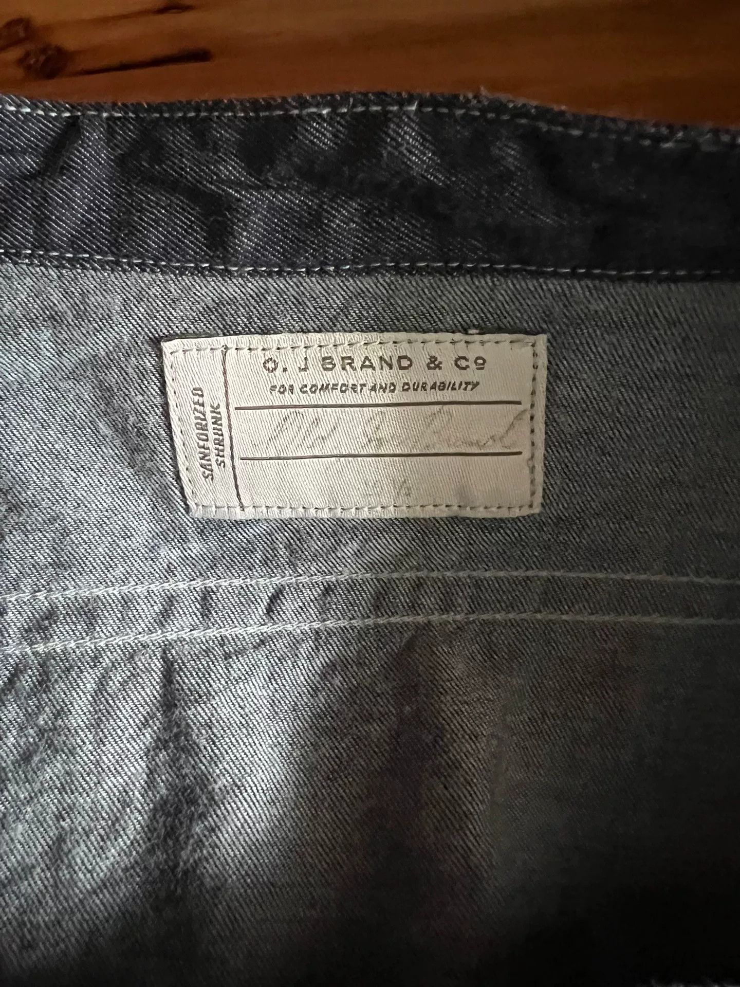 Old Joe Old Joe Indigo Dyed Stand Collar Work Shirt Size US M / EU 48-50 / 2 - 7 Thumbnail