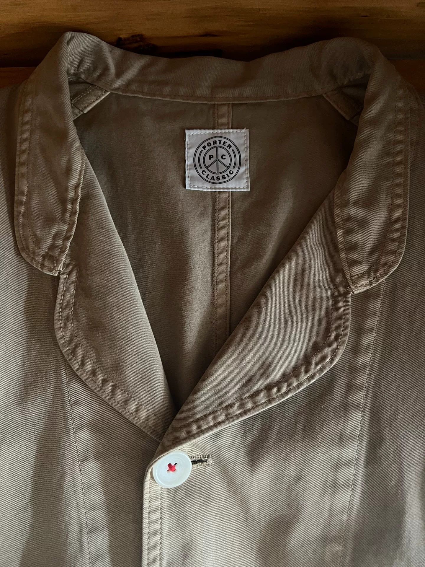 Porter Classic Porter Classic Vintage Khaki Work Jacket Size US M / EU 48-50 / 2 - 8 Thumbnail