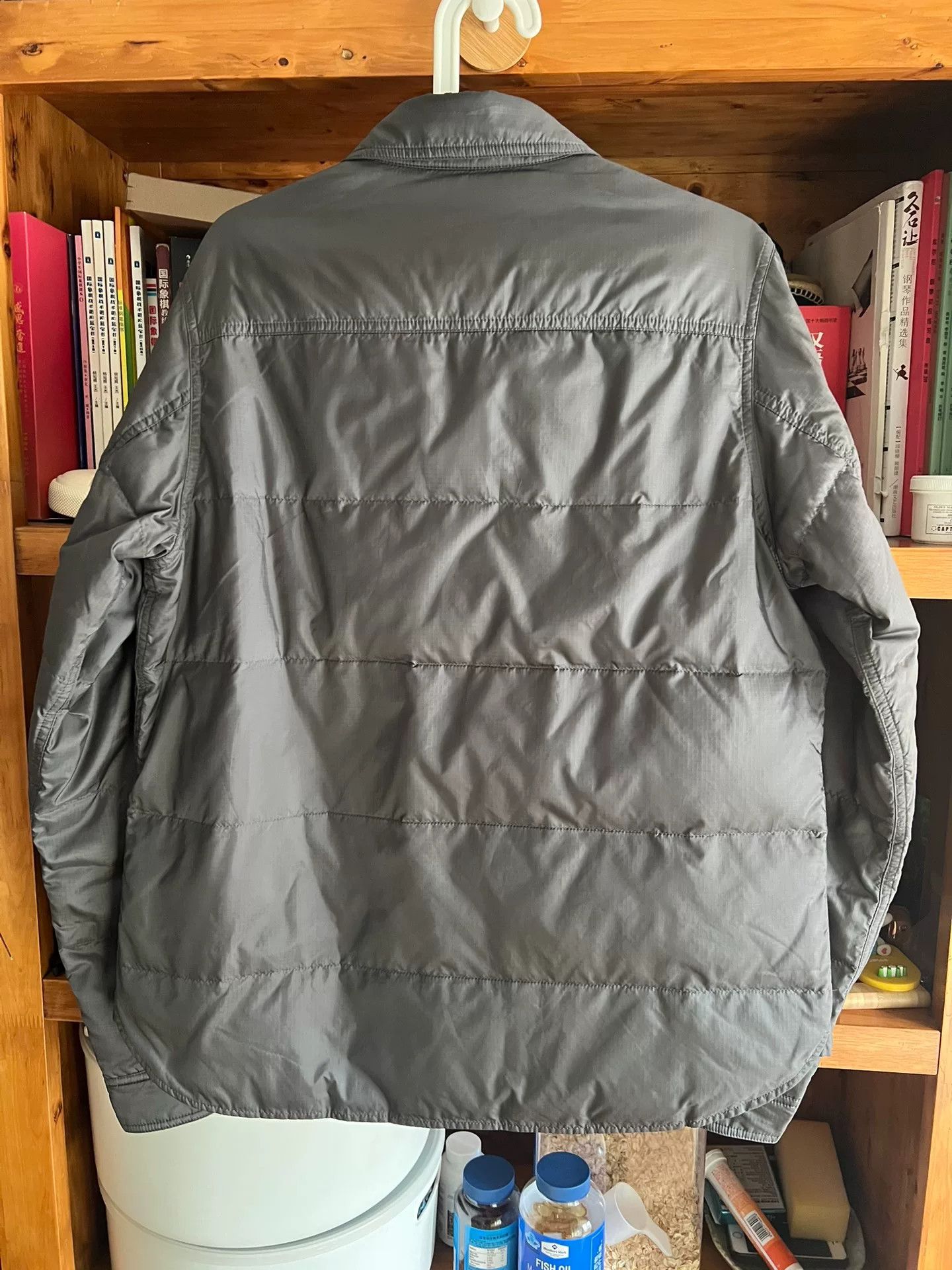 Bape A Bathing Ape Shirt Down Jacket Size US L / EU 52-54 / 3 - 6 Thumbnail