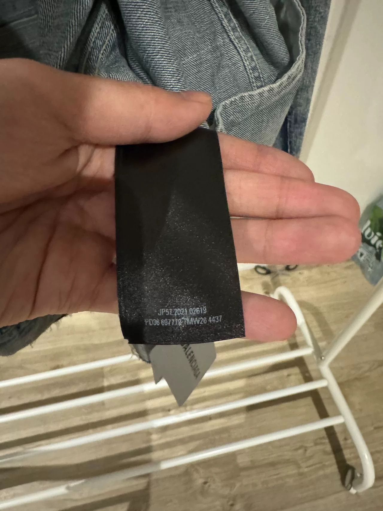 Balenciaga Balenciaga Spliced Shirt Size US L / EU 52-54 / 3 - 7 Thumbnail