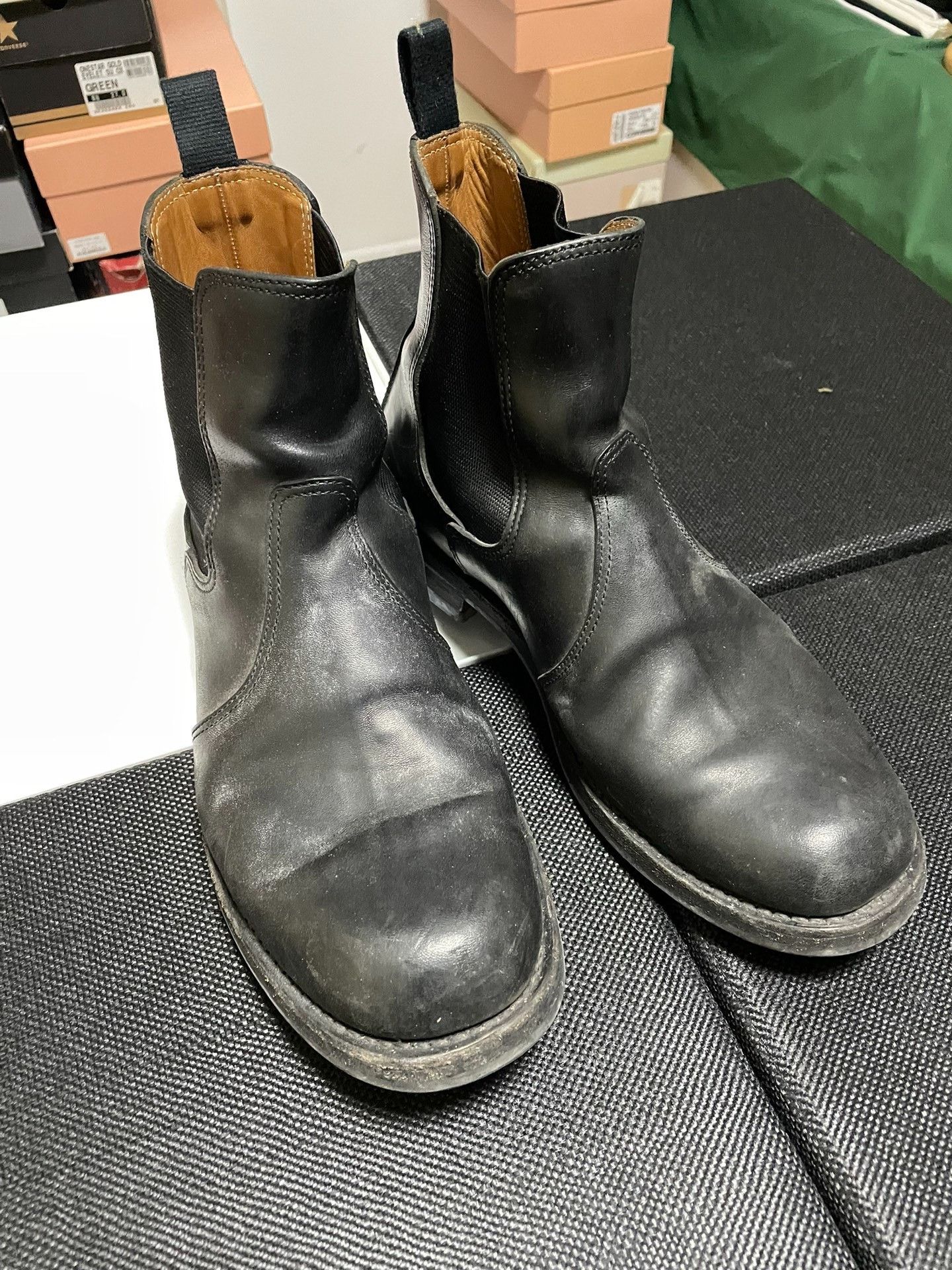 PHIGVEL MAKERS & Co. Phigvel Makers Aviator Zip Chelsea Boots Size US 8.5 / EU 41-42 - 3 Thumbnail