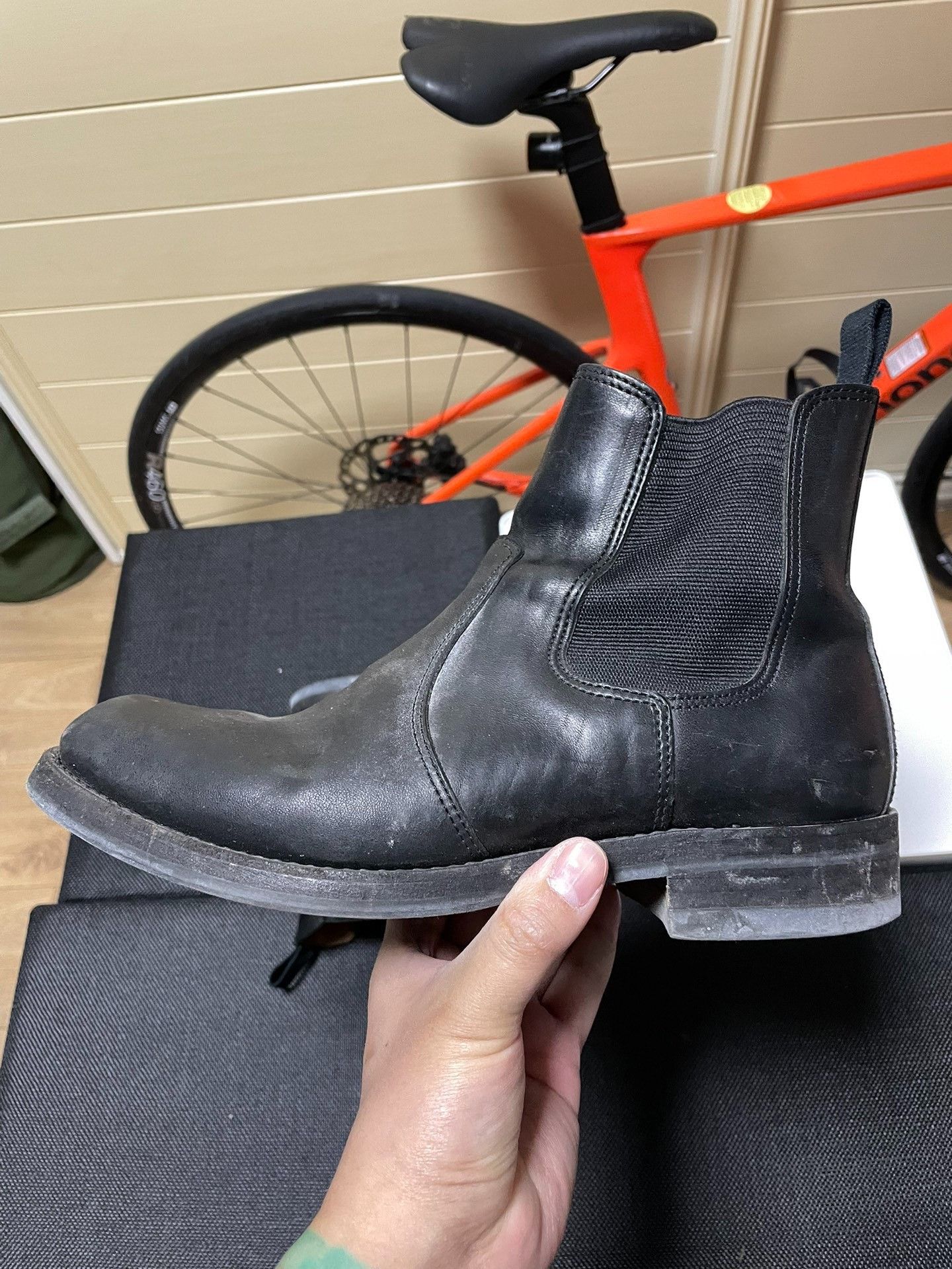 PHIGVEL MAKERS & Co. Phigvel Makers Aviator Zip Chelsea Boots Size US 8.5 / EU 41-42 - 6 Thumbnail