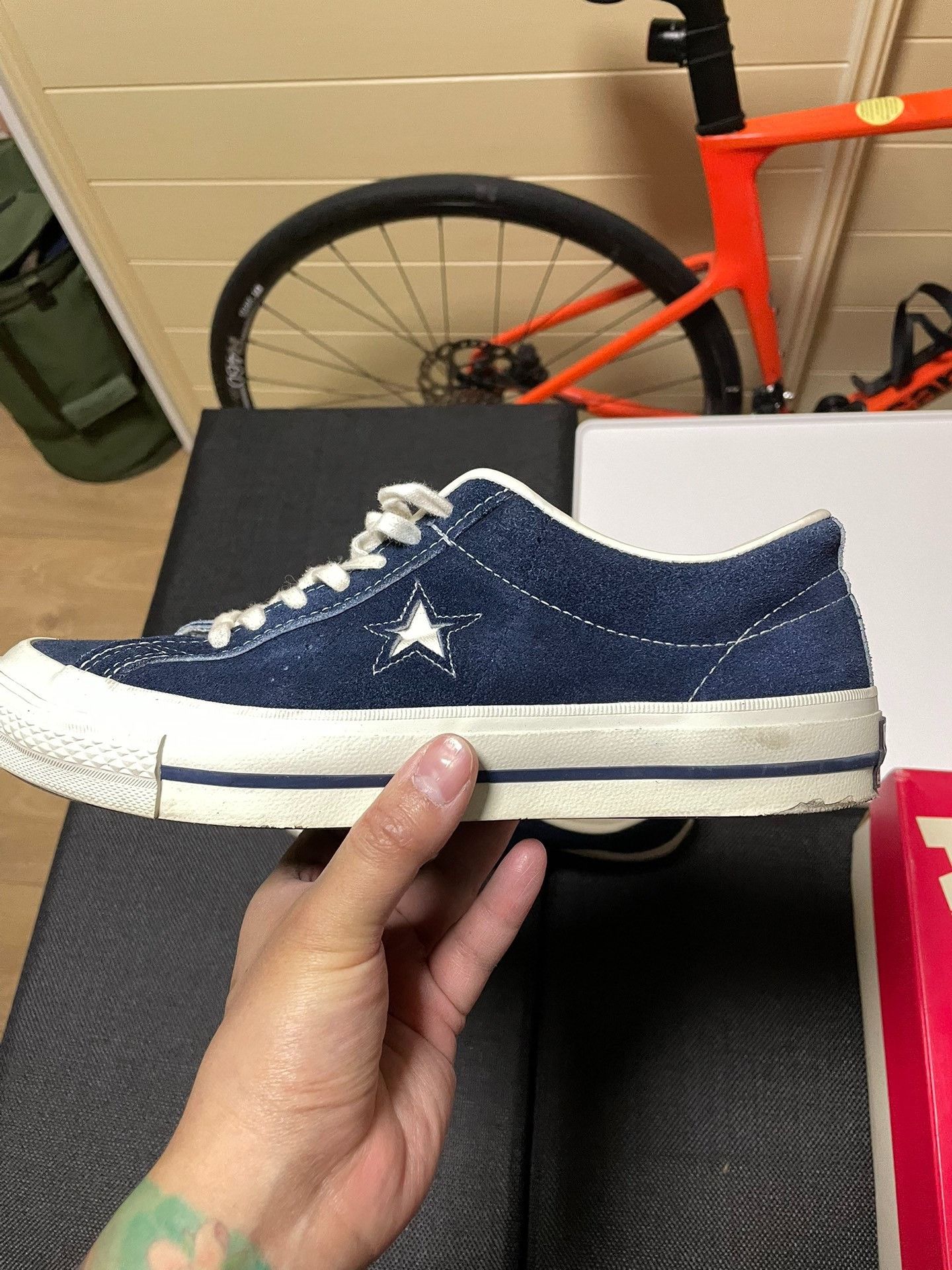 Converse Converse One Star Japan Old Model Navy Size US 10 / EU 43 - 5 Thumbnail