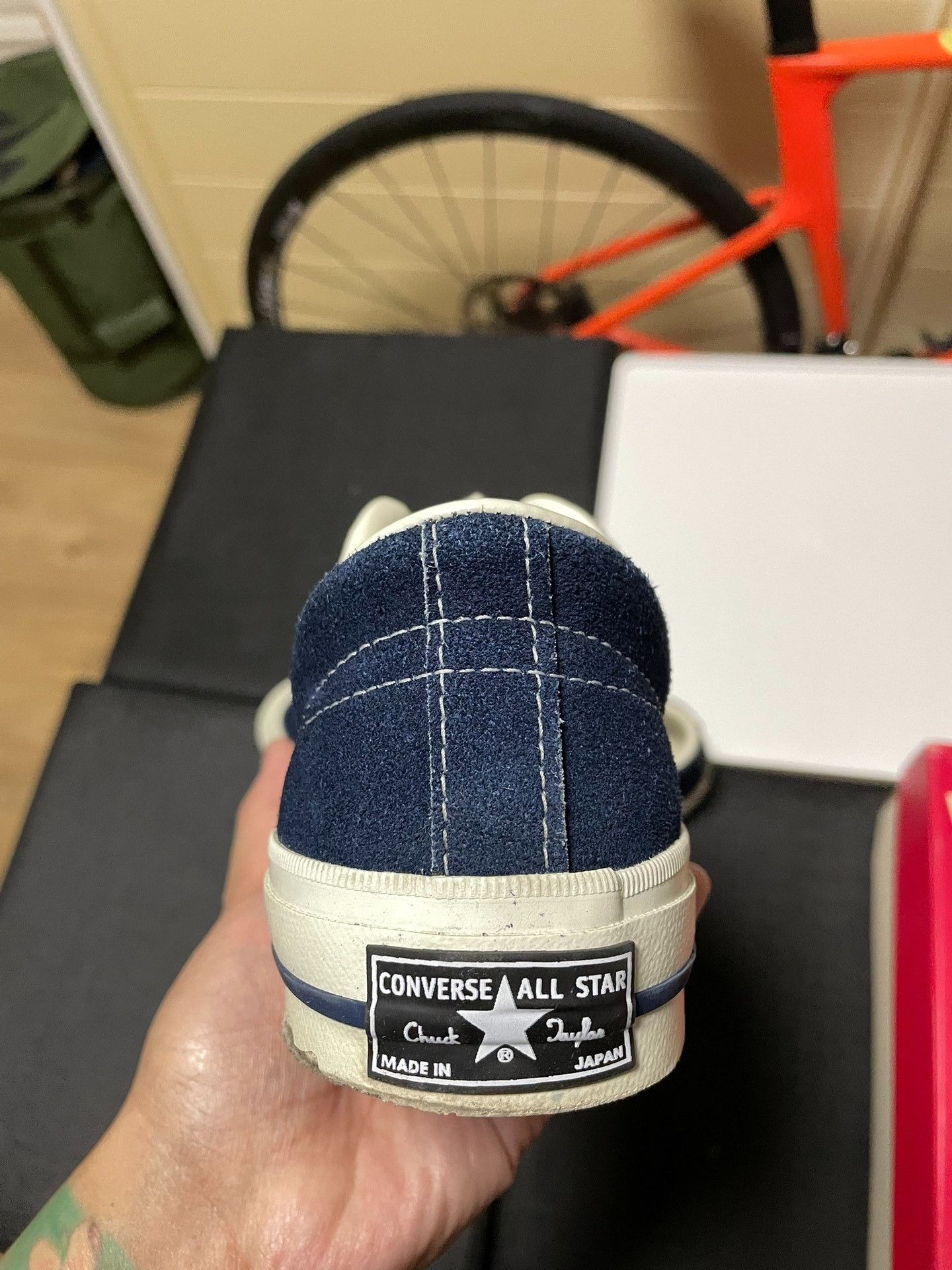 Converse Converse One Star Japan Old Model Navy Size US 10 / EU 43 - 4 Thumbnail