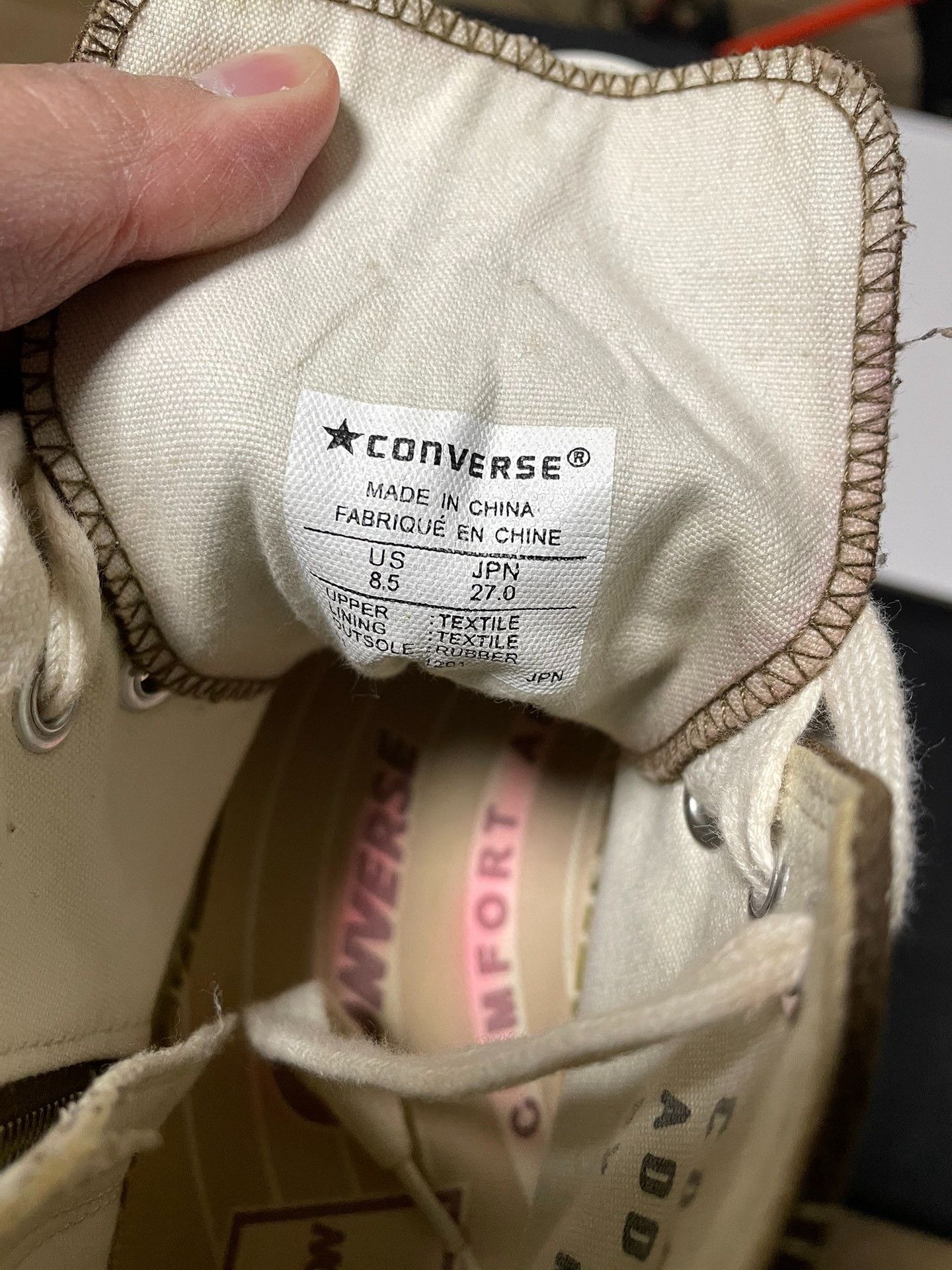 Nigo Converse Addict Nigo Zip High-Top Old Size US 8.5 / EU 41-42 - 8 Thumbnail