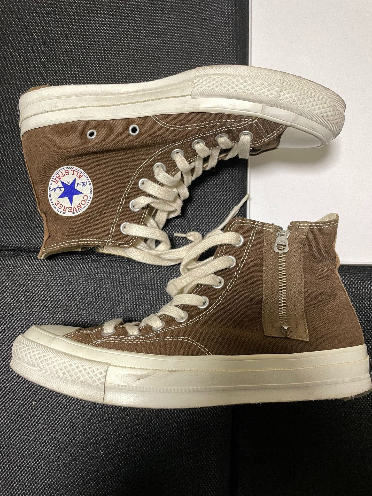 Nigo Converse Addict Nigo Zip High-Top Old Size US 8.5 / EU 41-42 - 6 Thumbnail