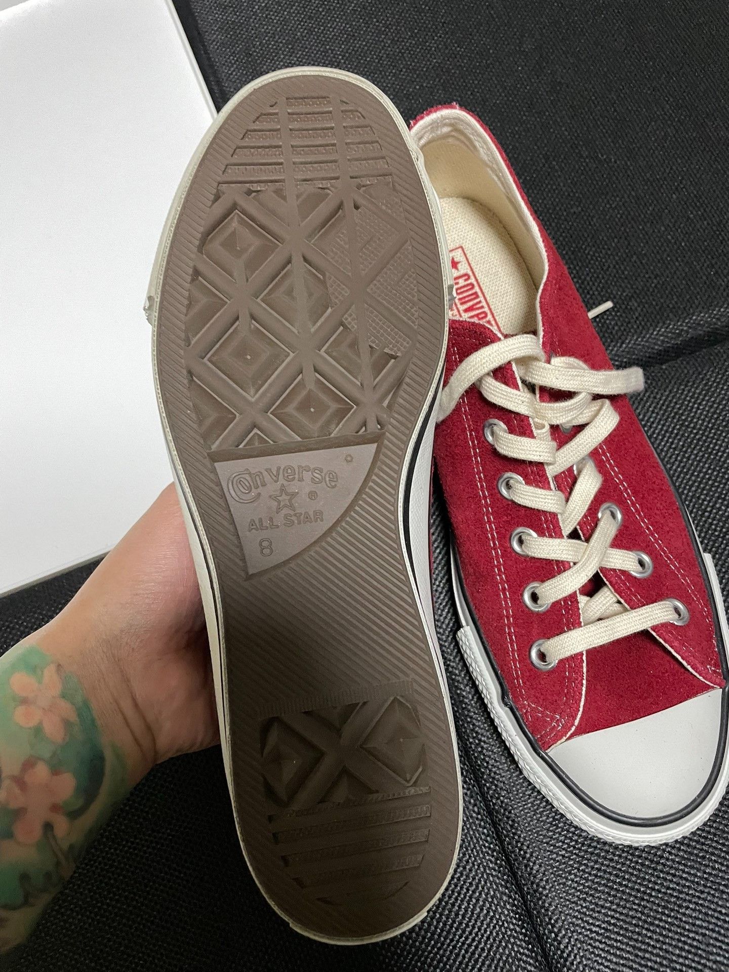 Converse 1980s Red Suede Converse All Star J Size US 8 / EU 41 - 5 Thumbnail